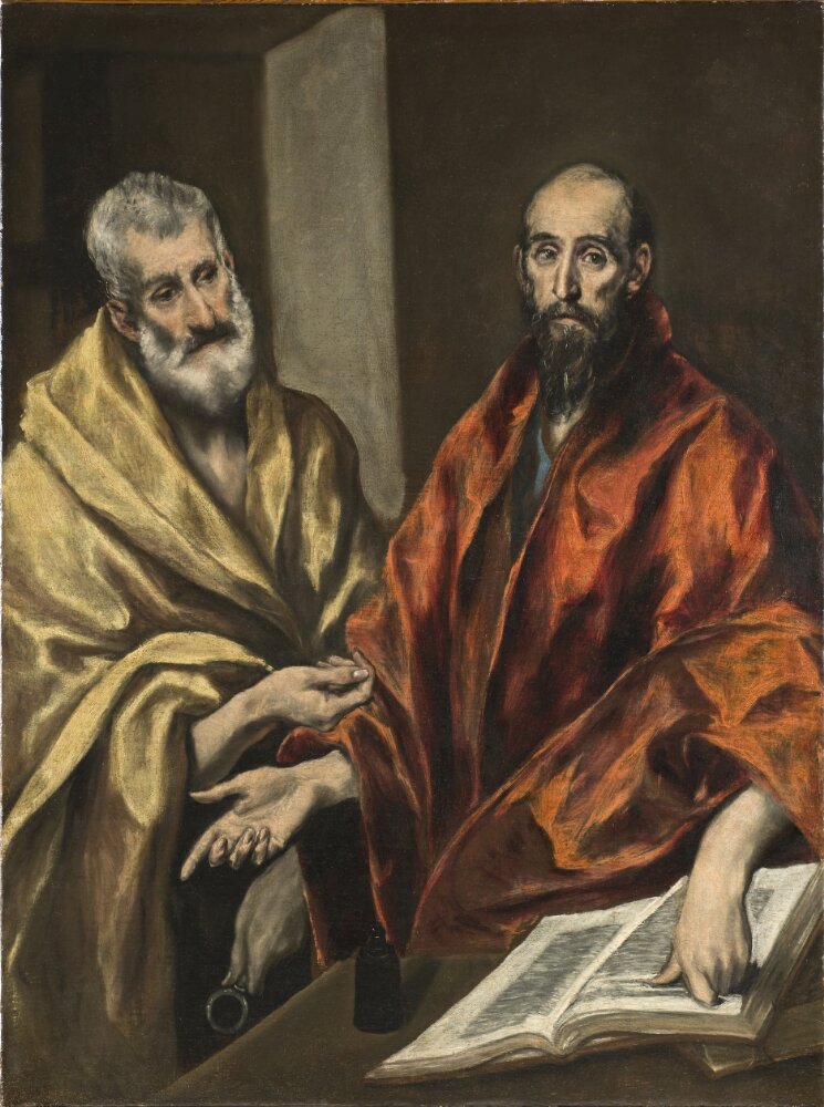 St Peter and St Paul by El Greco