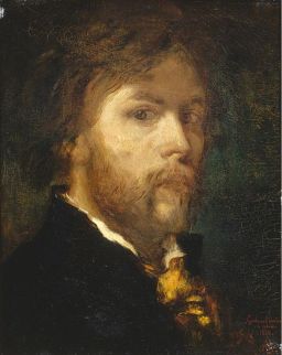 Self-portrait of Gustave Moreau