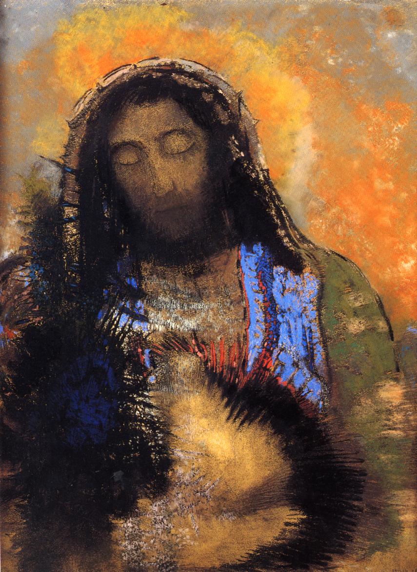 Le Christ Au Sacre Coeur by Odilon Redon