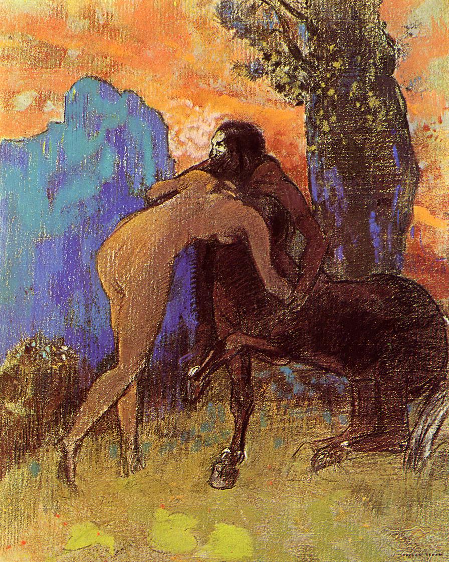 Femme et Centaure by Odilon Redon