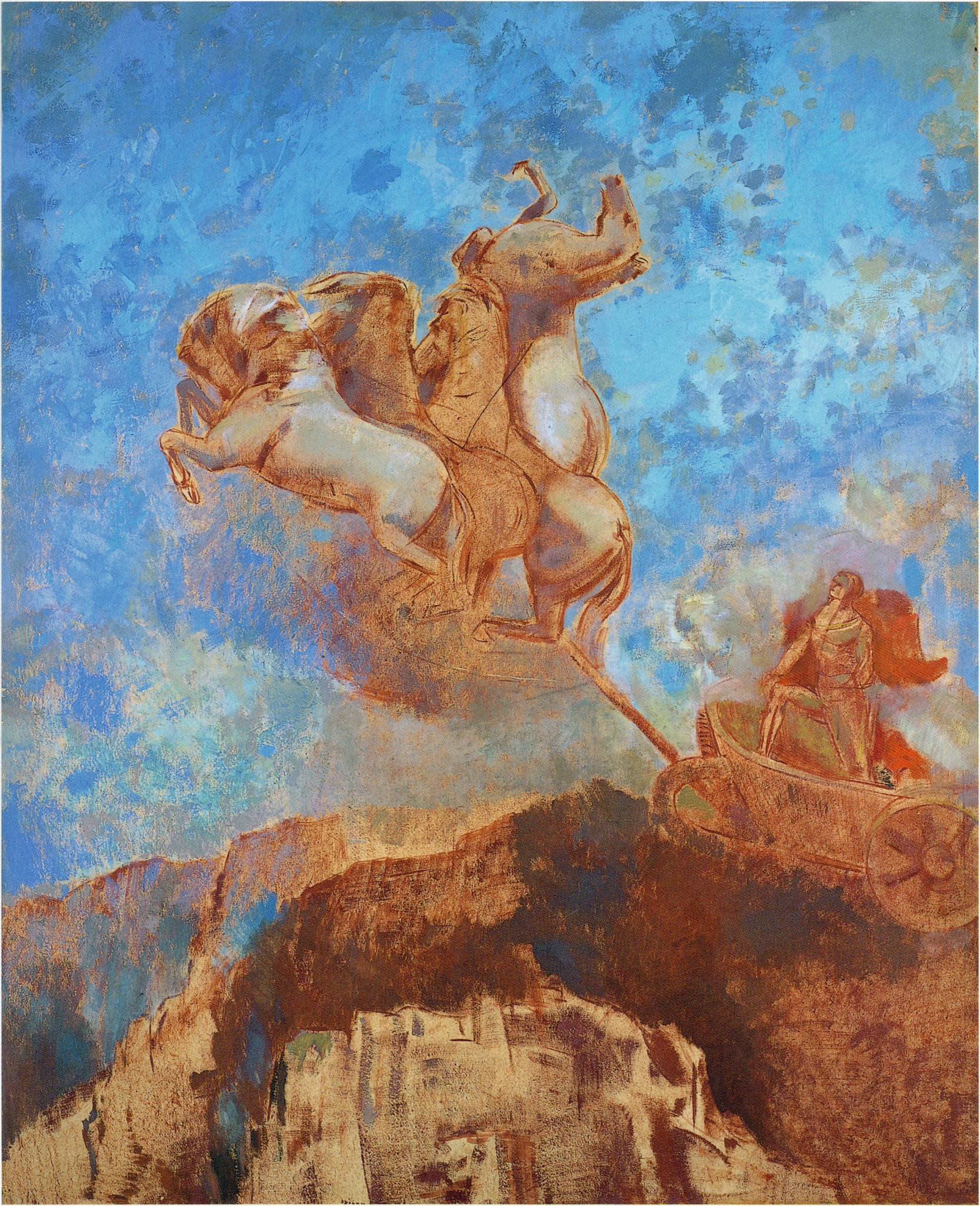 Le char d' Apollon by Odilon Redon