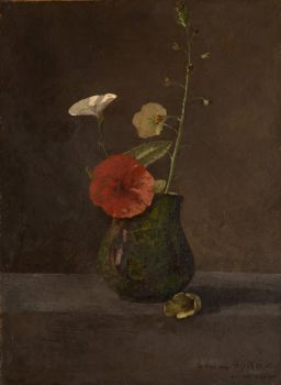 Sstill Life with Flowers in Green Jug