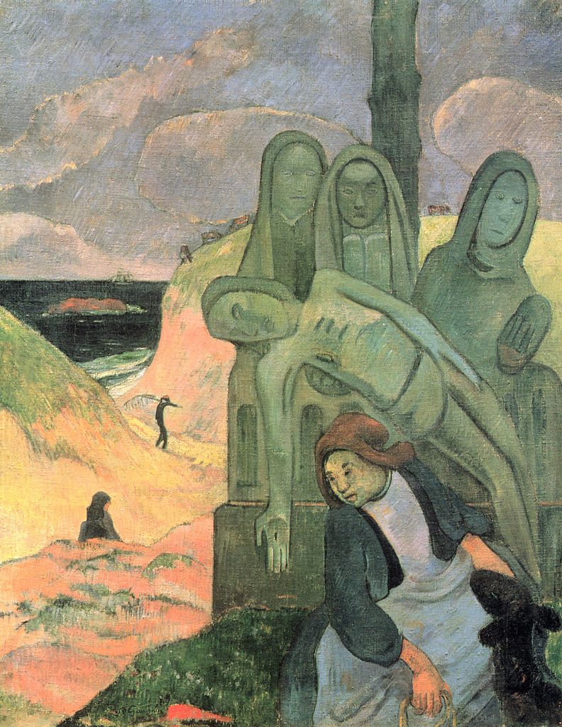 Le Christ vert, ou Calvaire breton by Paul Gauguin