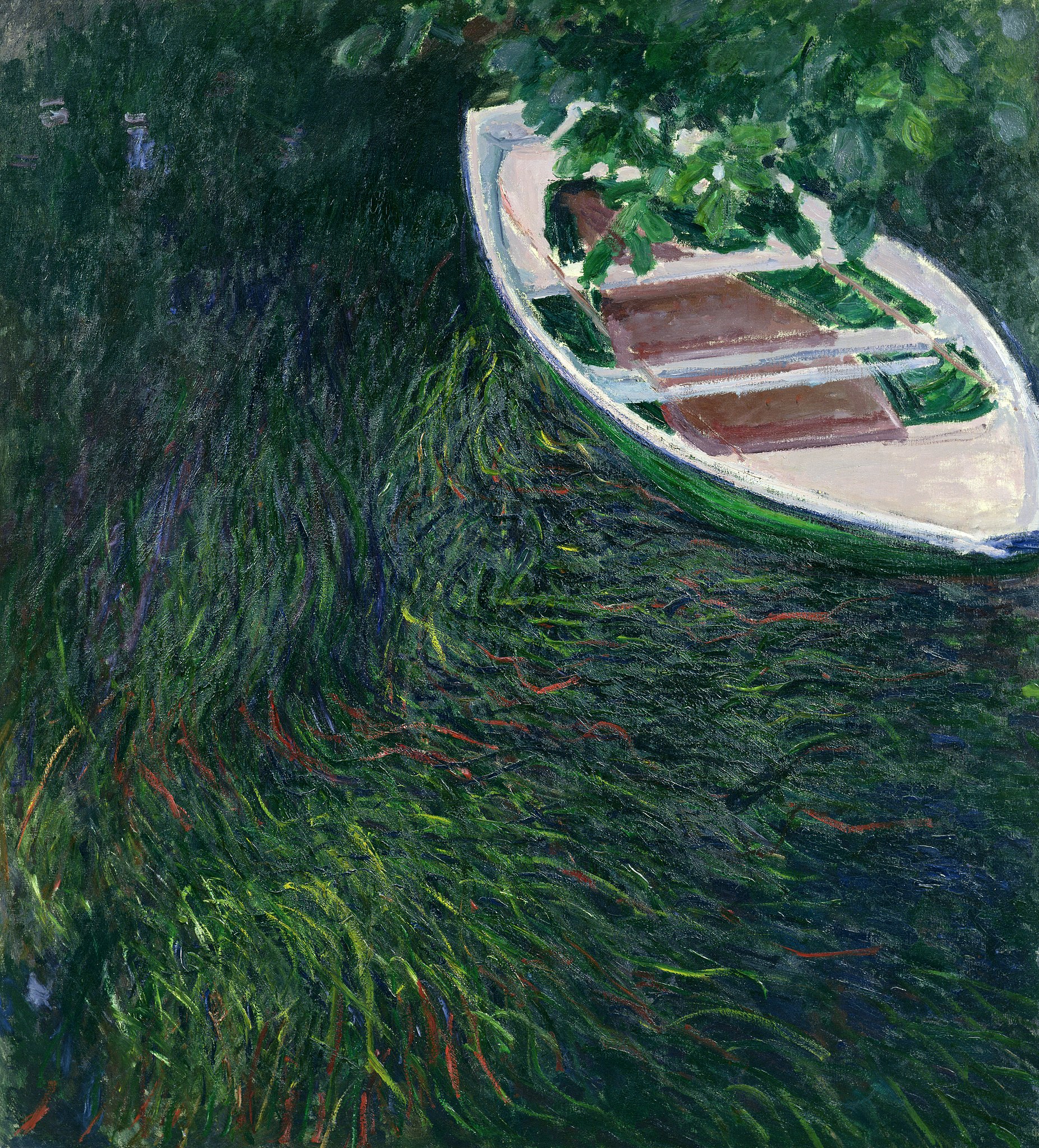 La Barque by Claude Monet