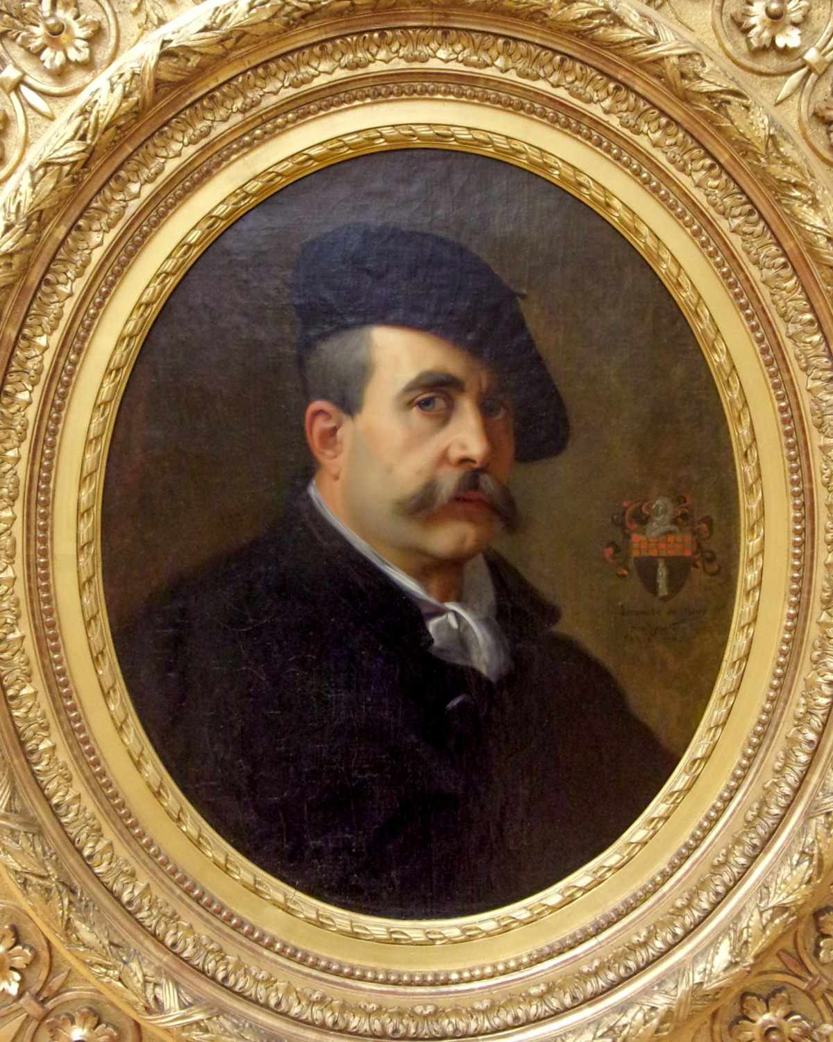 Autoportrait by Jean-Jules-Antoine Lecomte du Nouÿ
