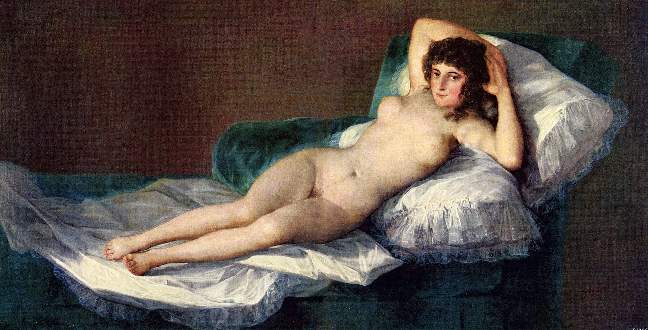 La Maja Desnuda by Francisco Goya