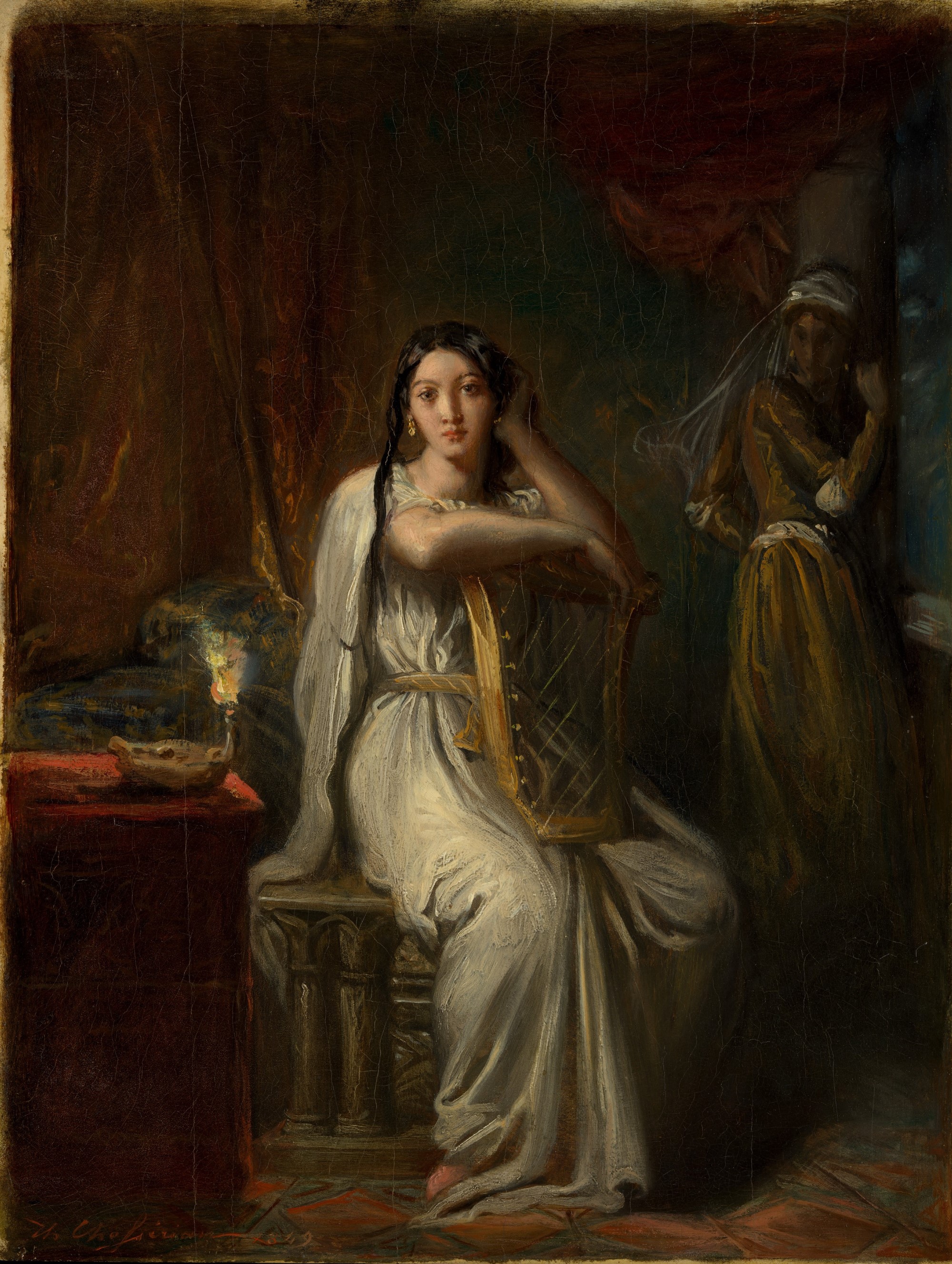 Desdemona (The Song of the Willow) by Théodore Chassériau