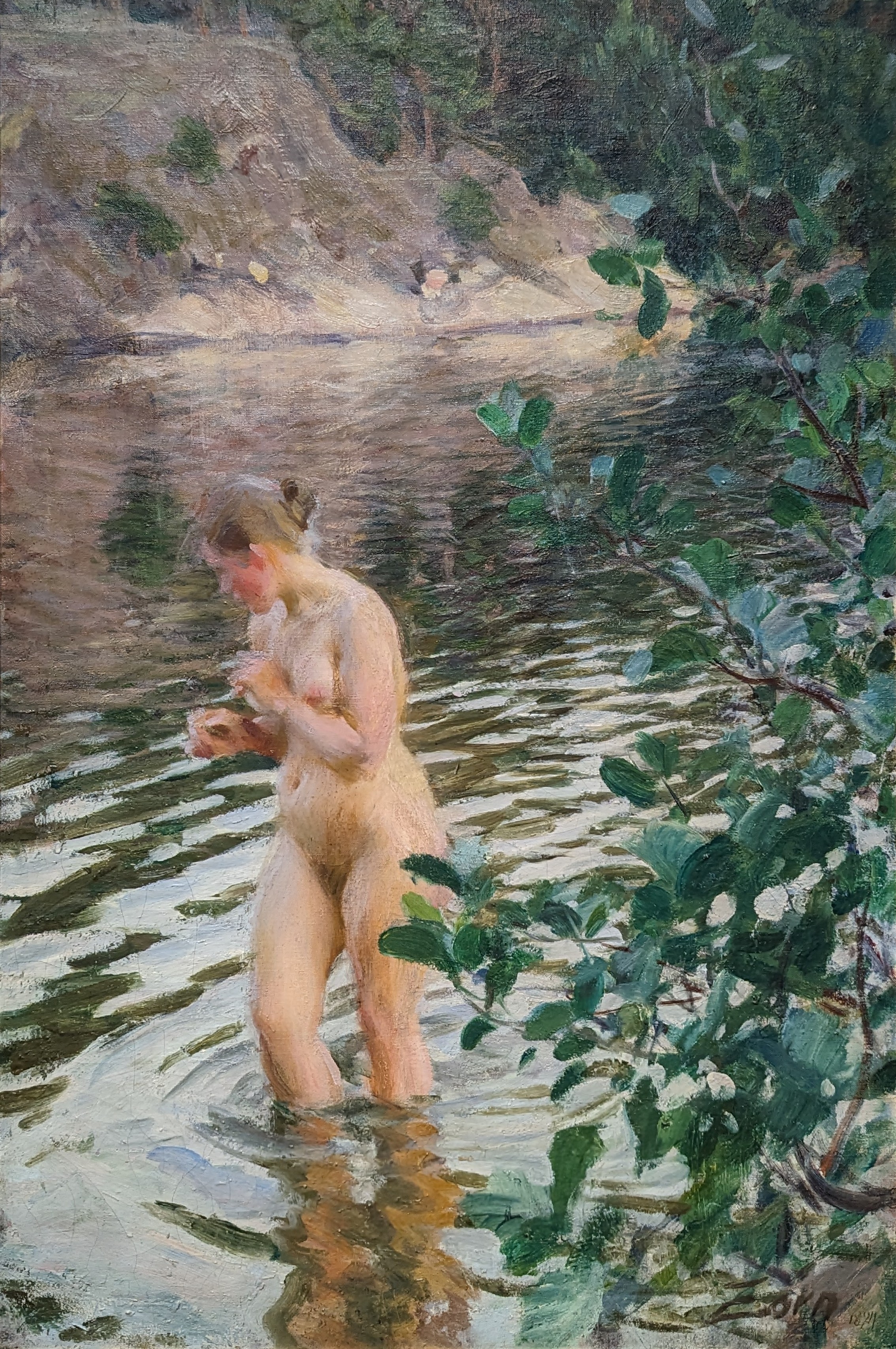 Frileuse. Sommar by Anders Zorn