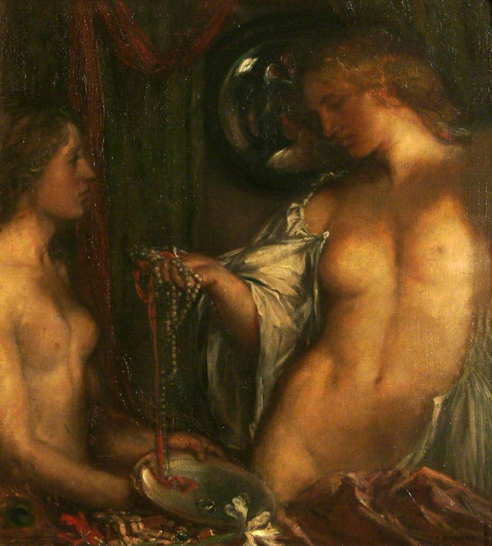 The Toilet by Charles Haslewood Shannon