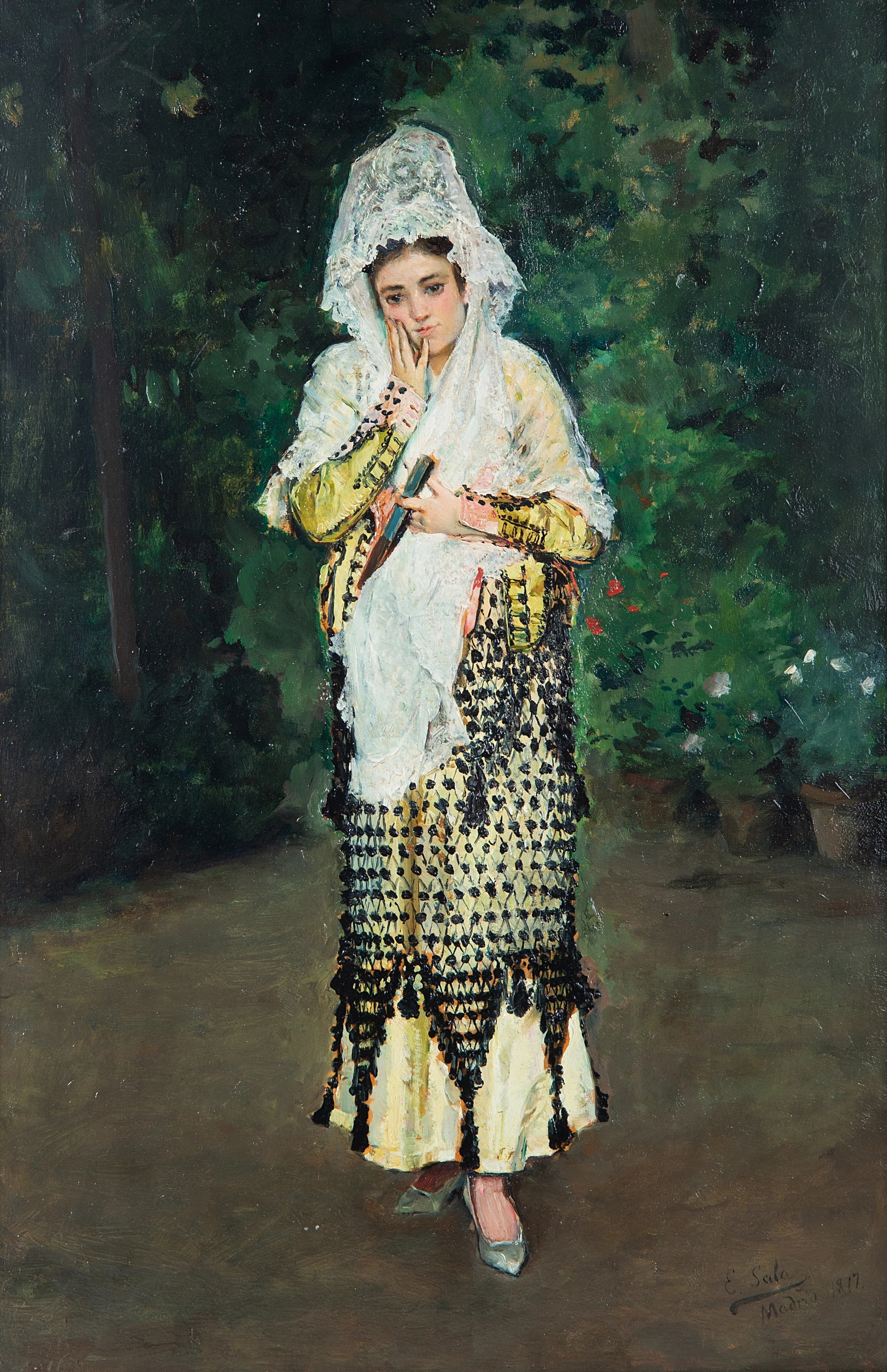 Young Beauty by Emilio Sala y Francés