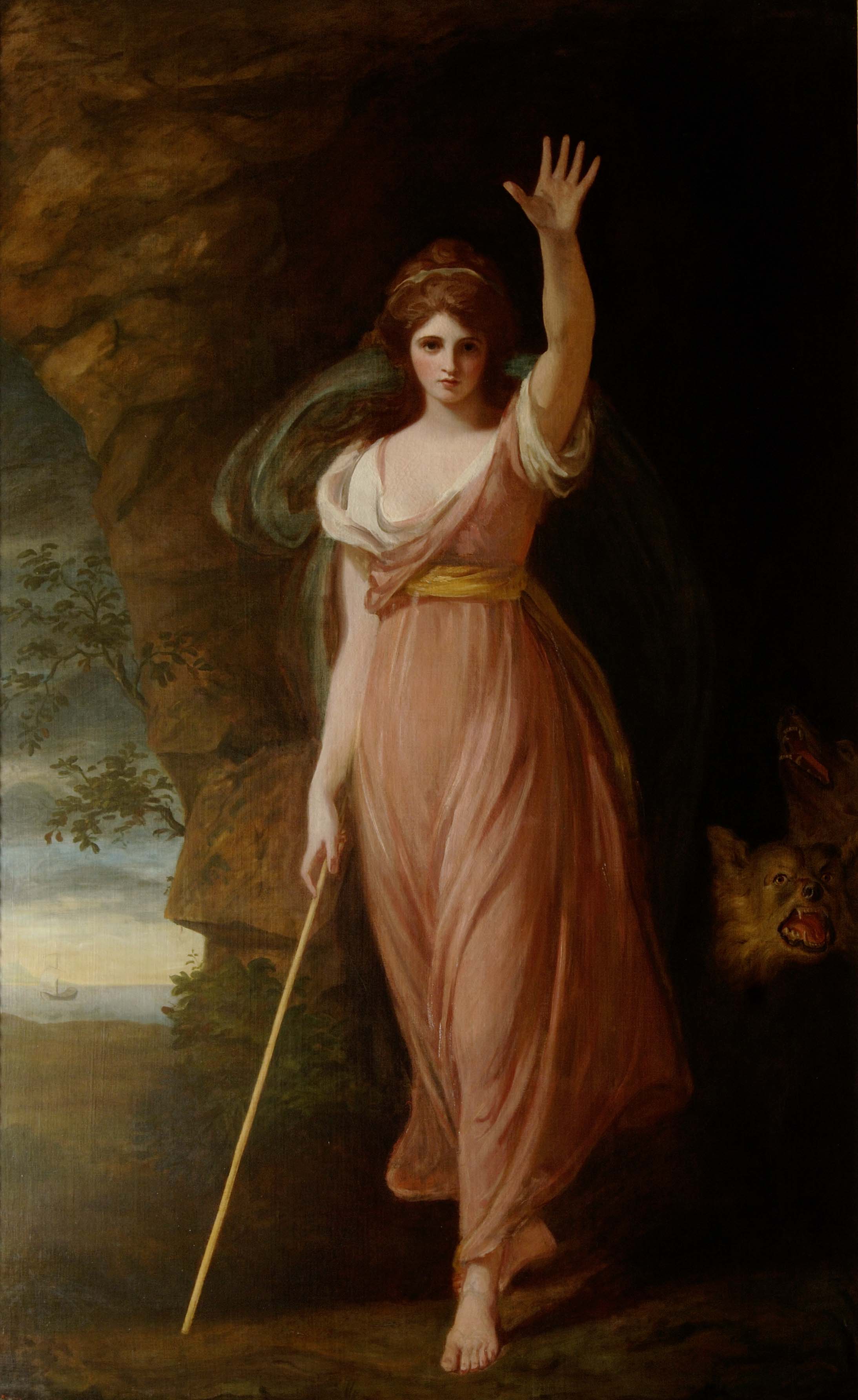 Emma Hart, Lady Hamilton as Circe, George Romney