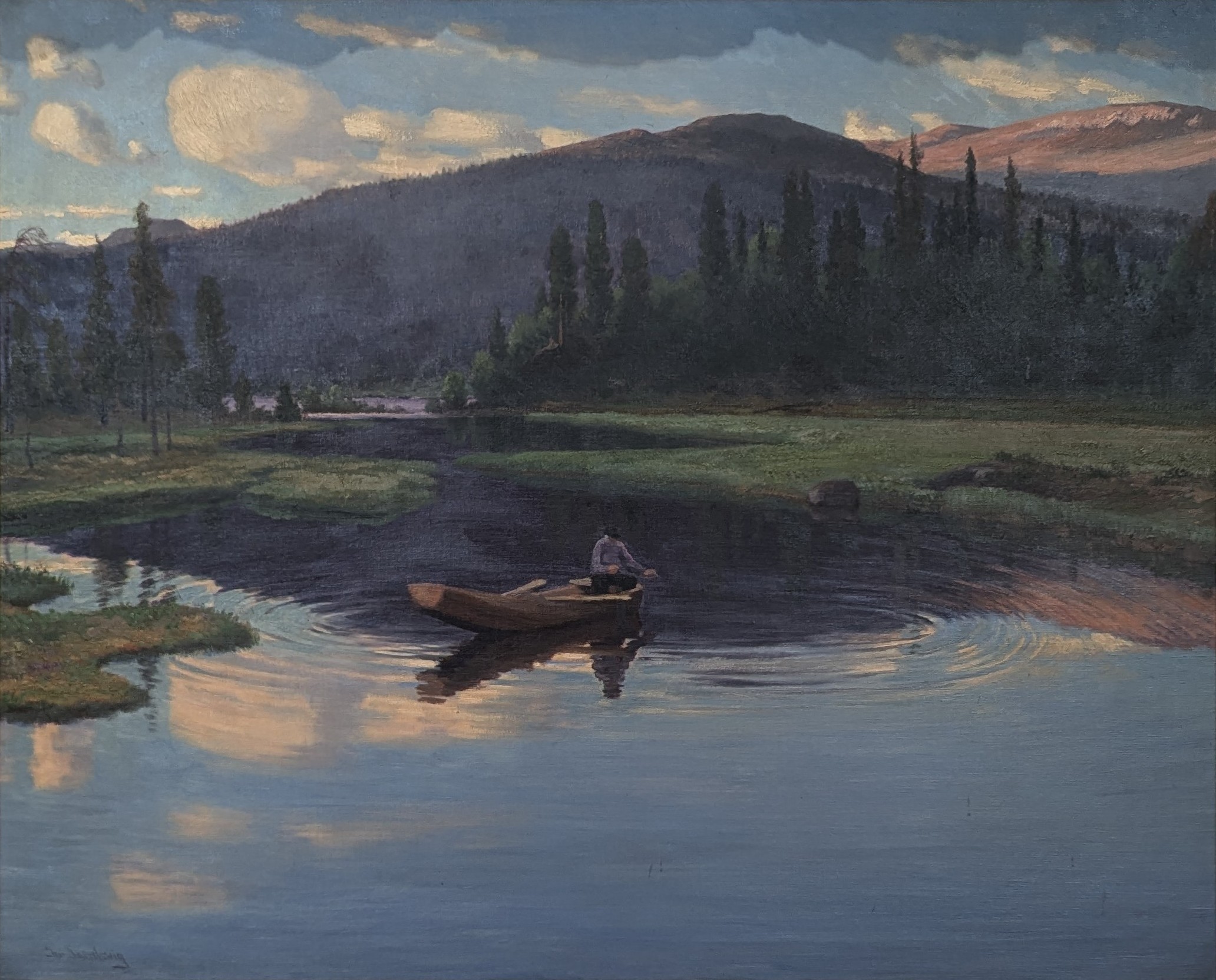 Jupsjøen VII by Christian Skredsvig