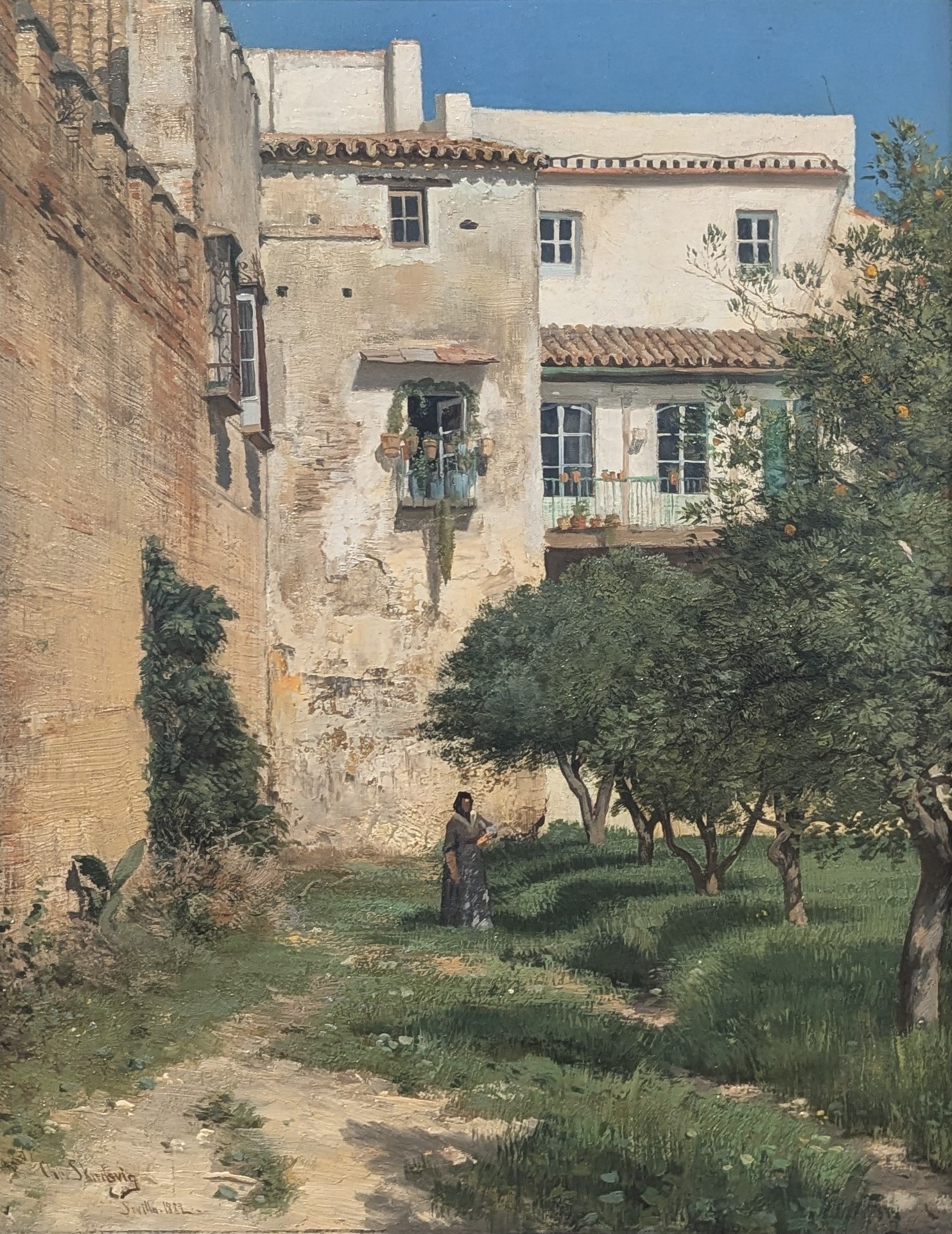 Fra Sevilla, Spania by Christian Skredsvig