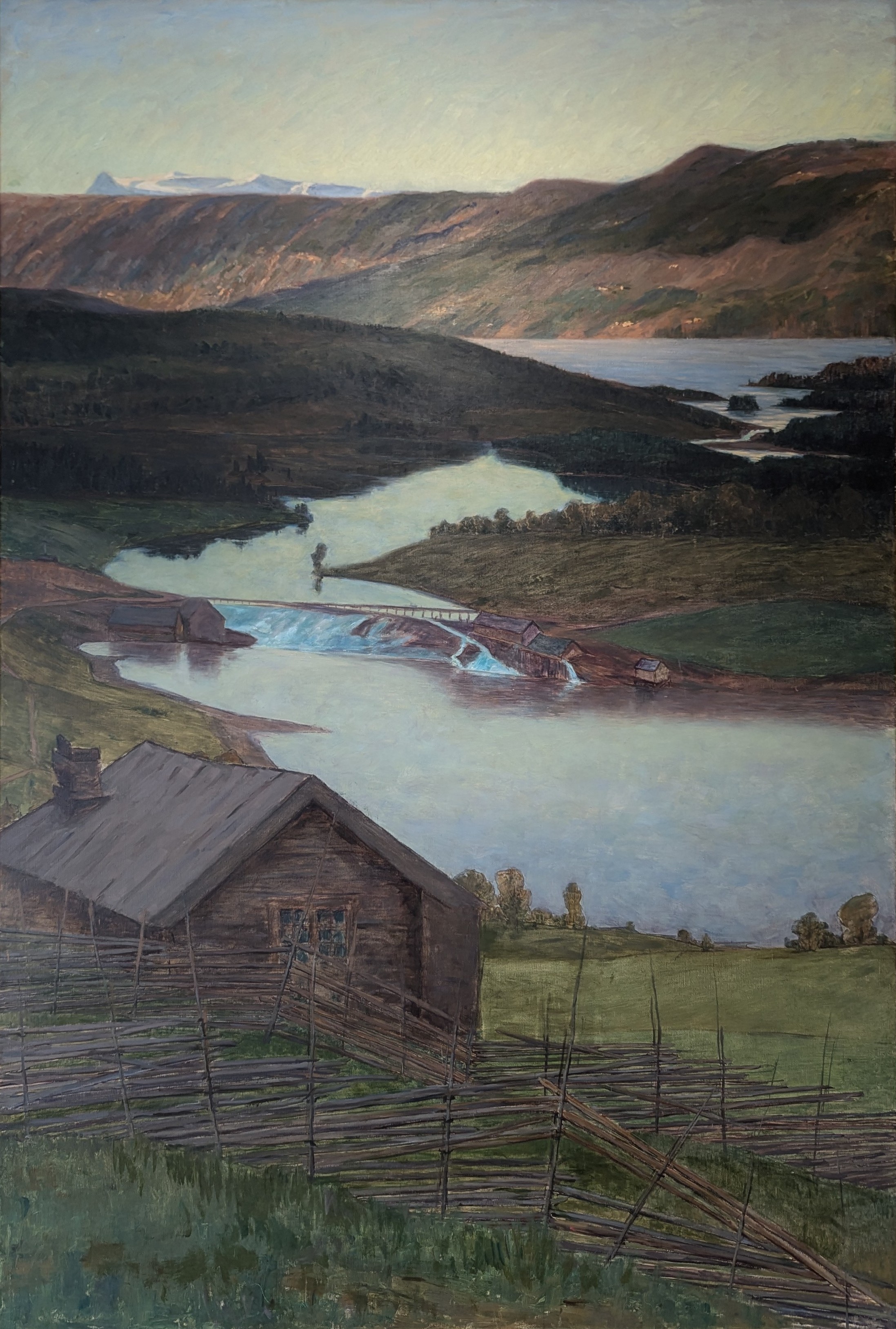 Motiv från Valdres by Prince Eugen Napoleon Nikolaus