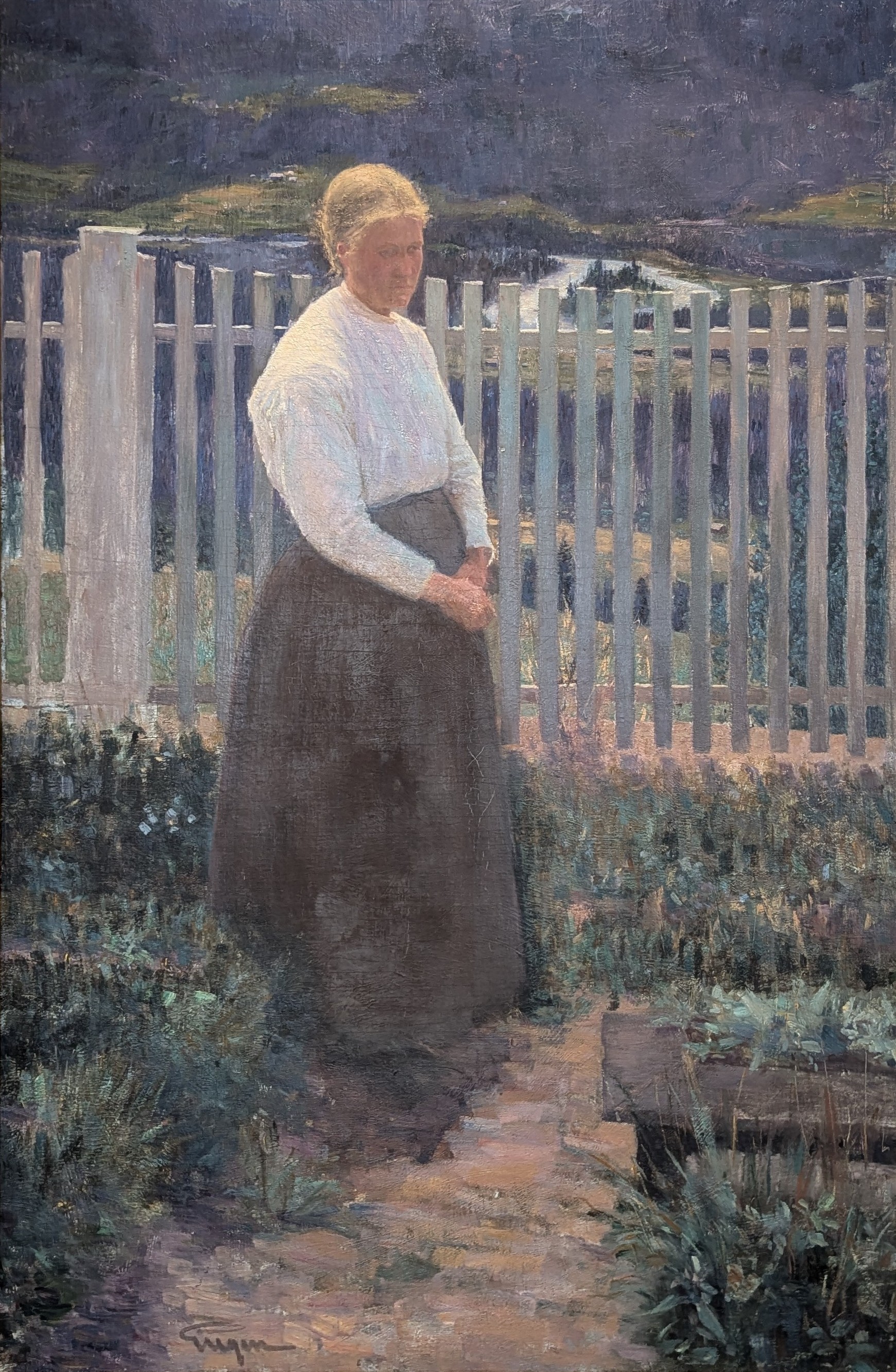 Valdreskvinna by Prince Eugen Napoleon Nikolaus