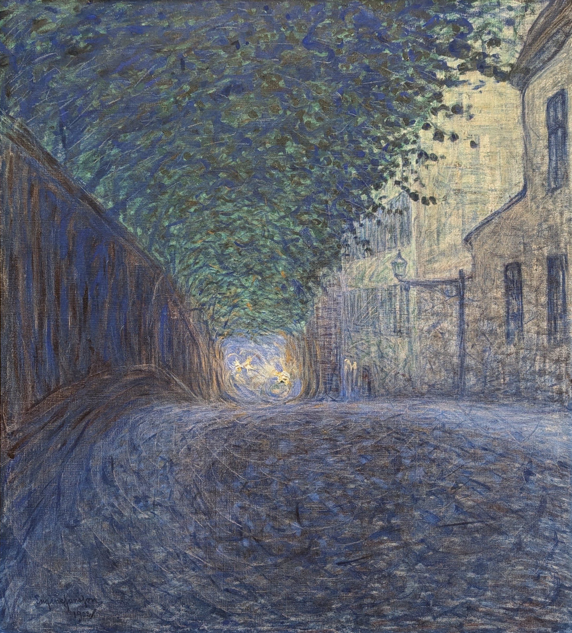 I skymningen by Eugène Jansson