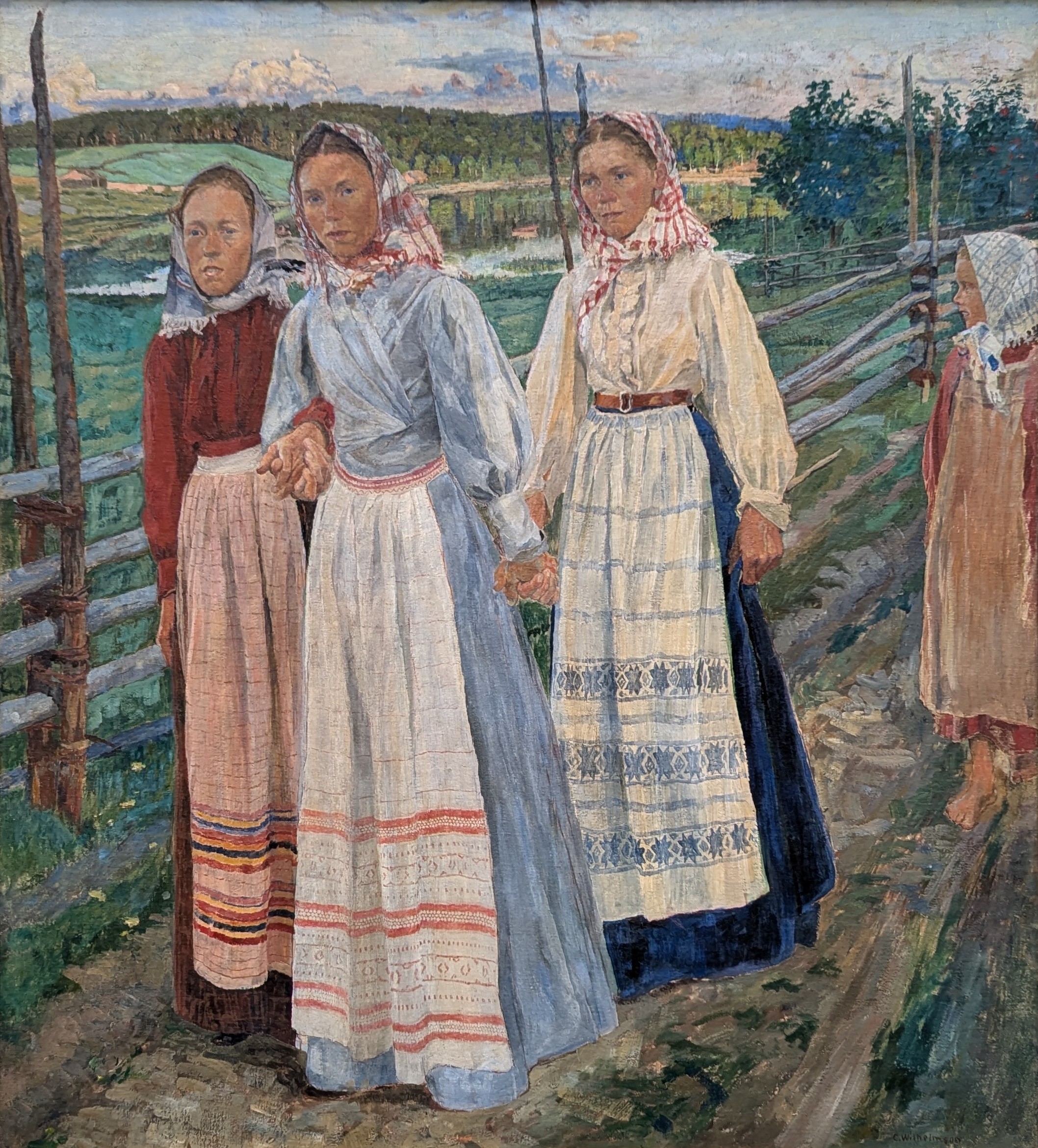 Lördagsafton by Carl Wilhelmson