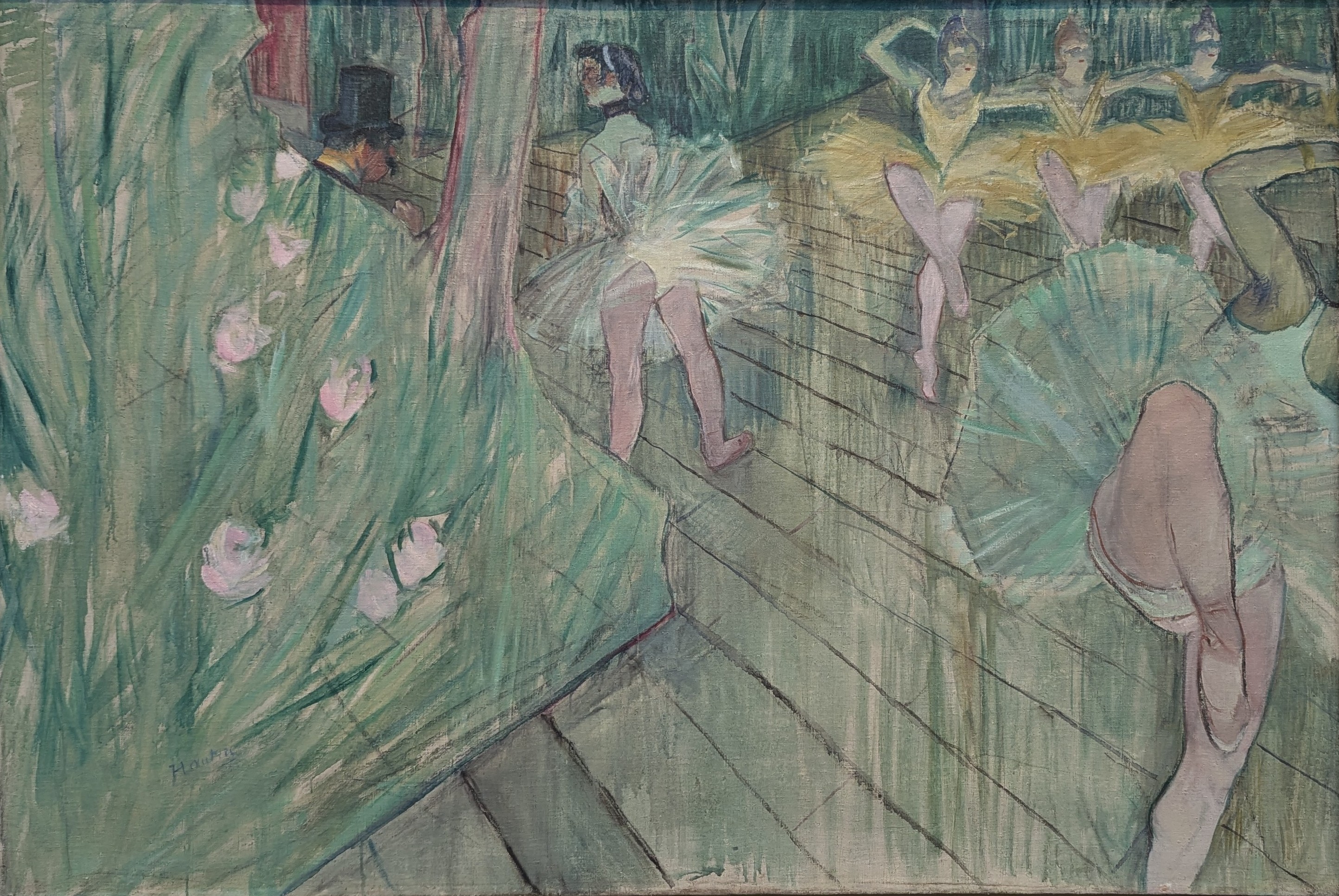 Scène de ballet by Henri de Toulouse-Lautrec