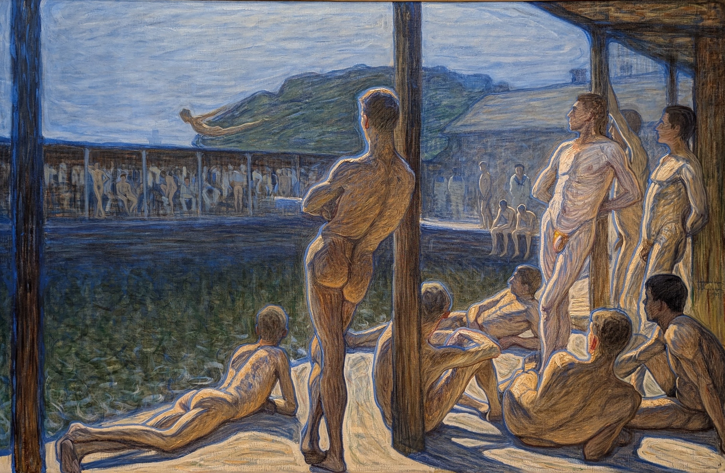 Flottans Badhus by Eugène Jansson