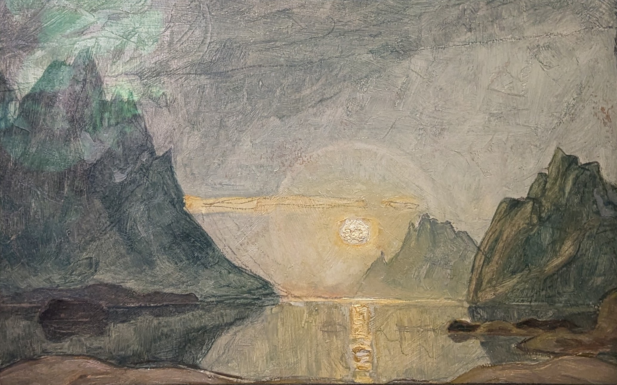 Midnattssol by Anna Boberg