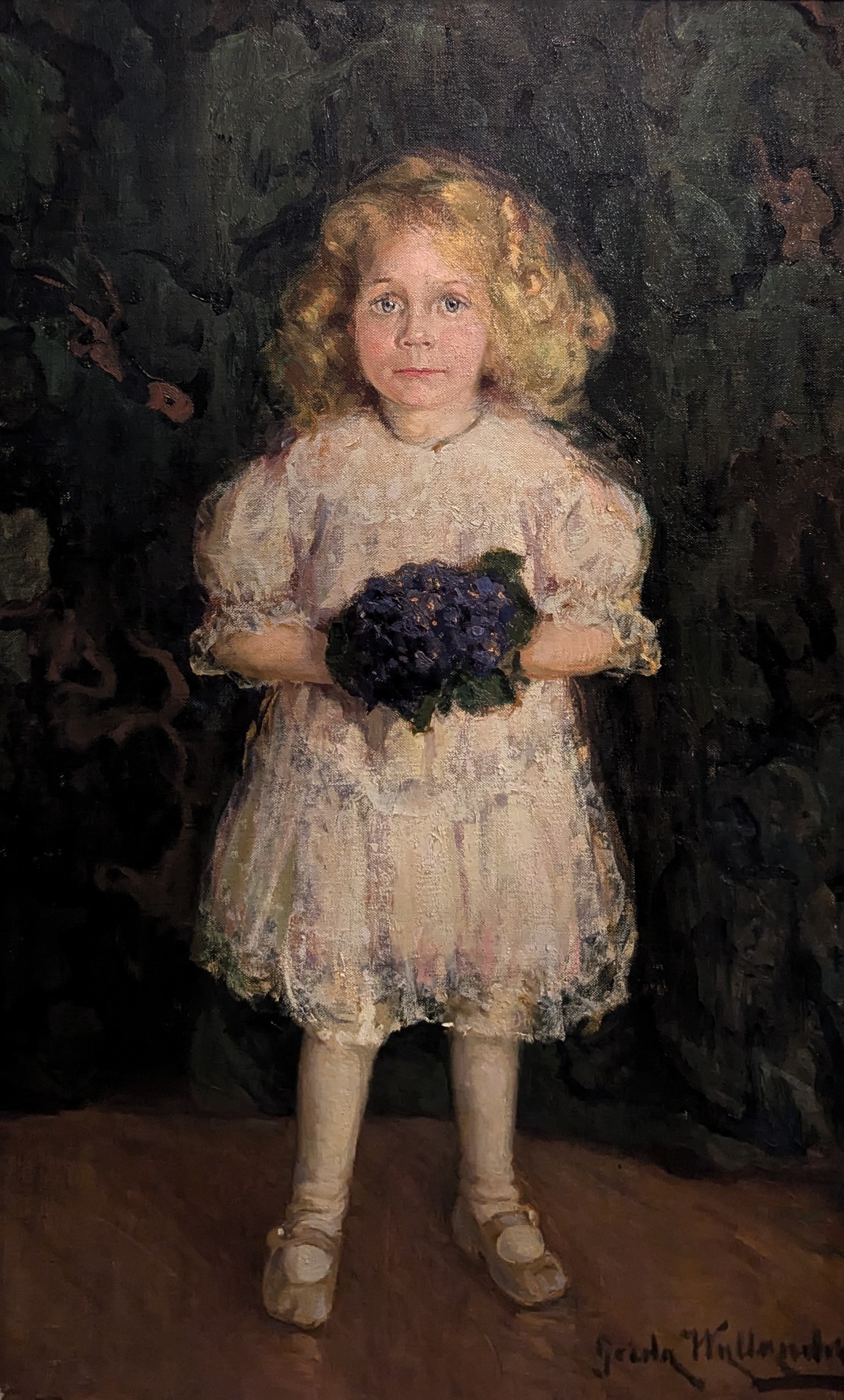 Porträtt av Inga-Maria Thiel by Gerda Wallander