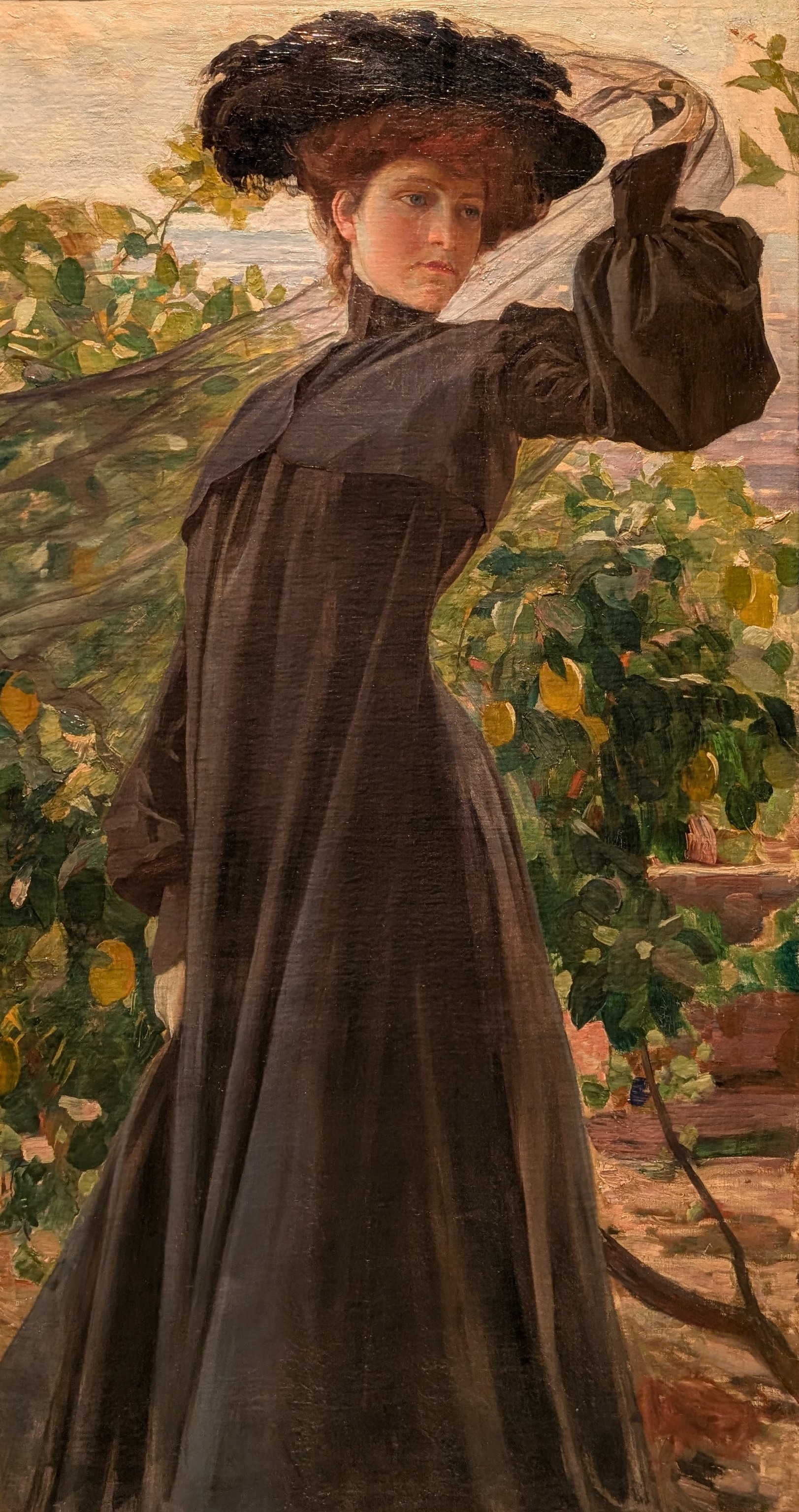 Ritratto della Sig.na Teresa Vignola by Alfredo Savini