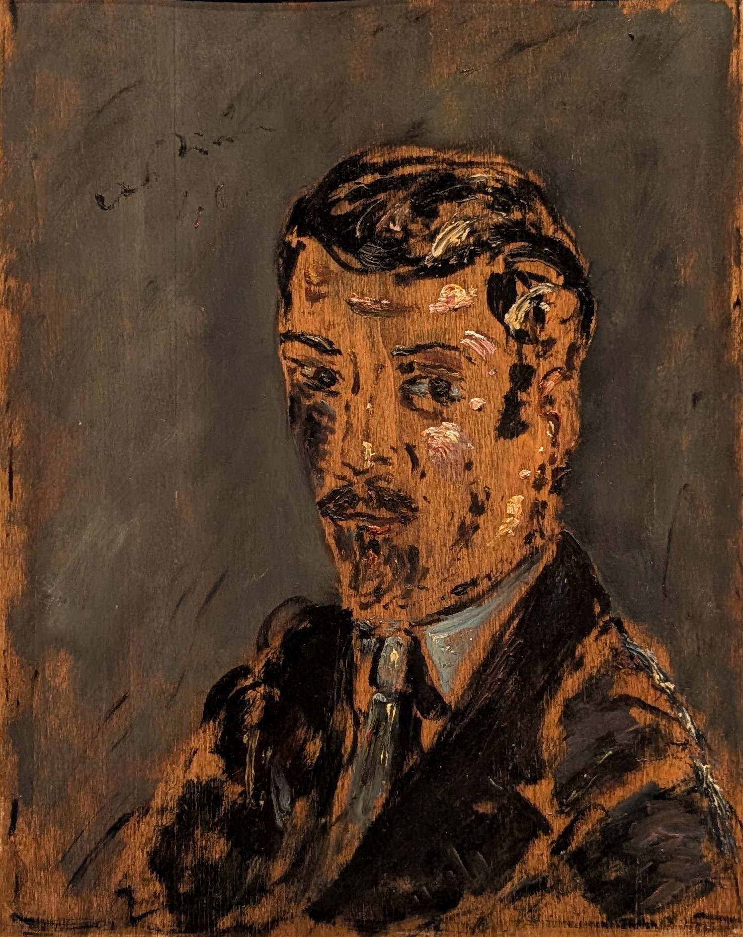 Ritratto in nero by Filippo de Pisis