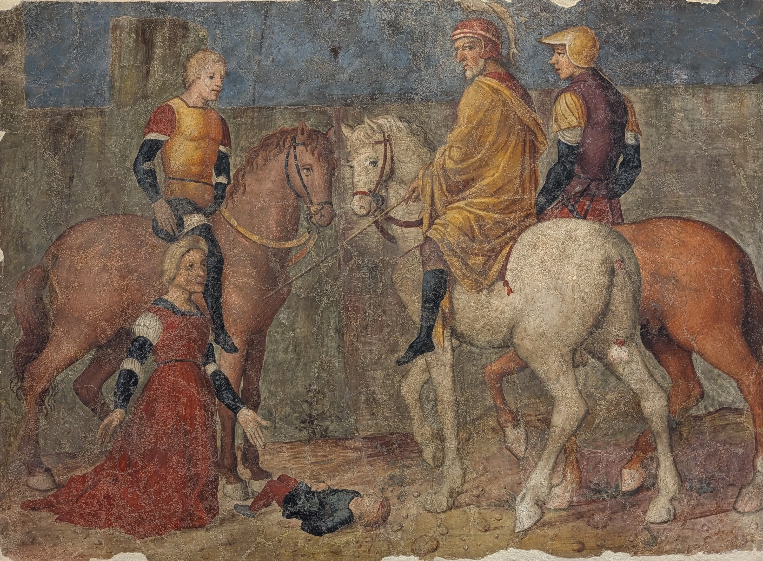 La giustizia di Traiano by Girolamo Mocetto