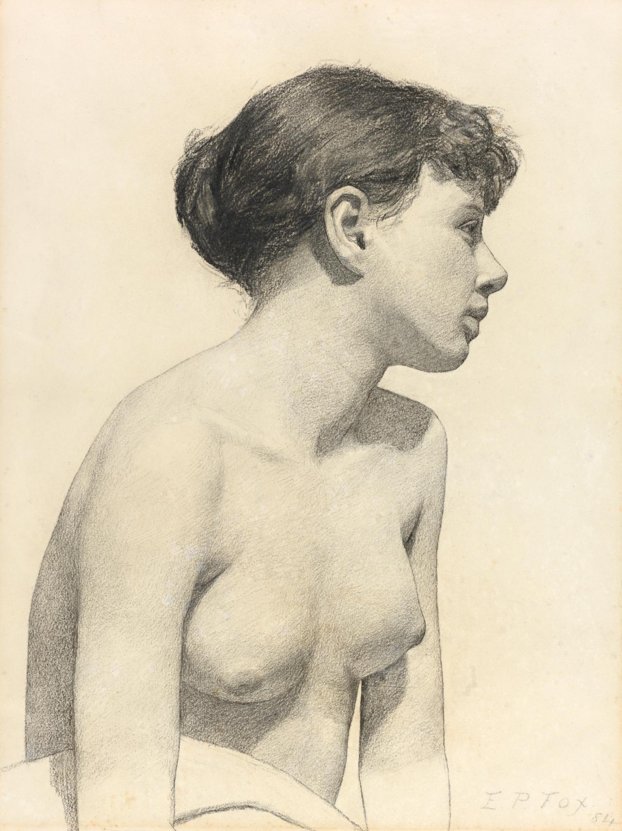 Nude Study, Emanuel Phillips Fox