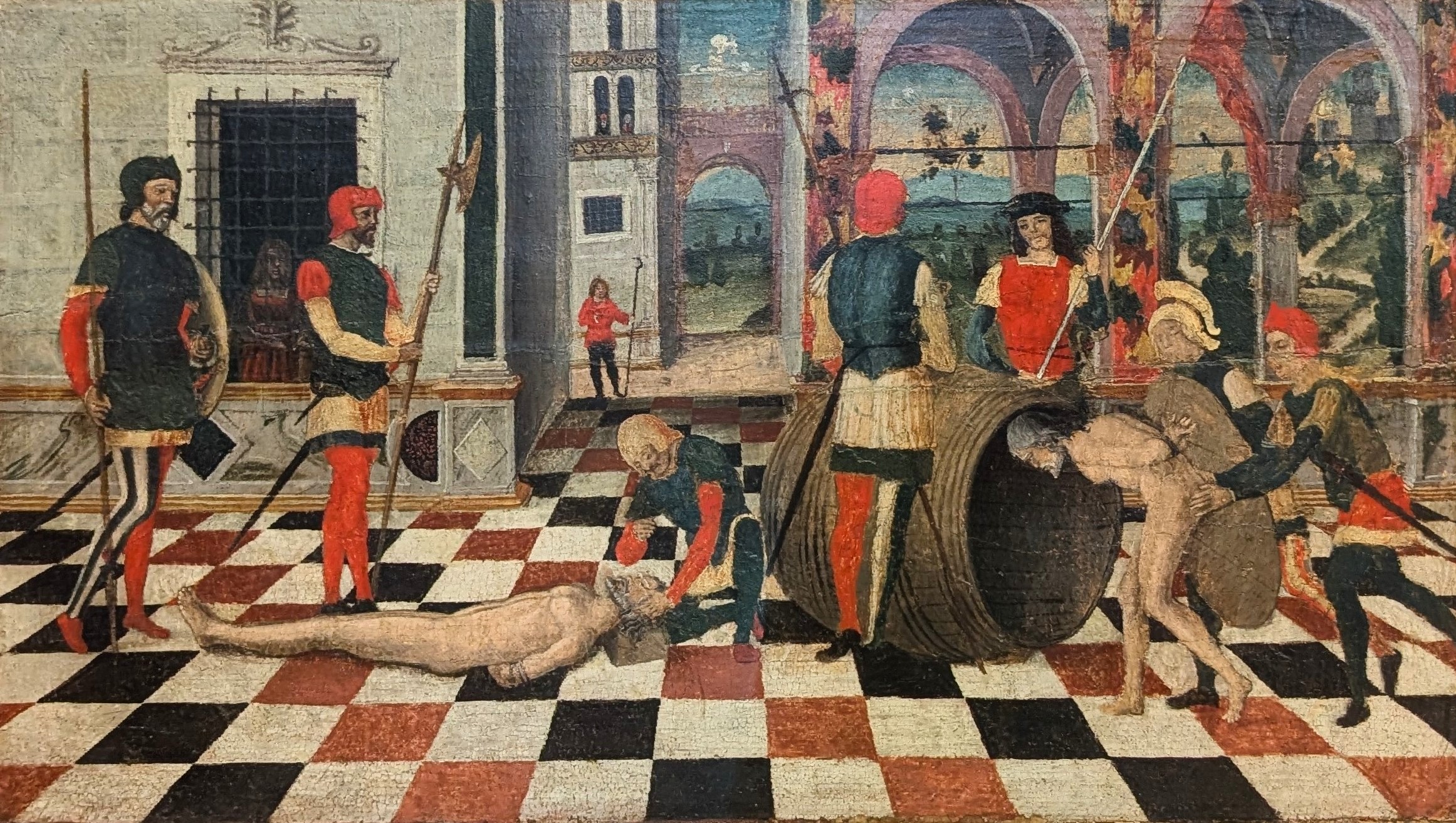 Supplizio di Attilio Regolo by Girolamo Mocetto