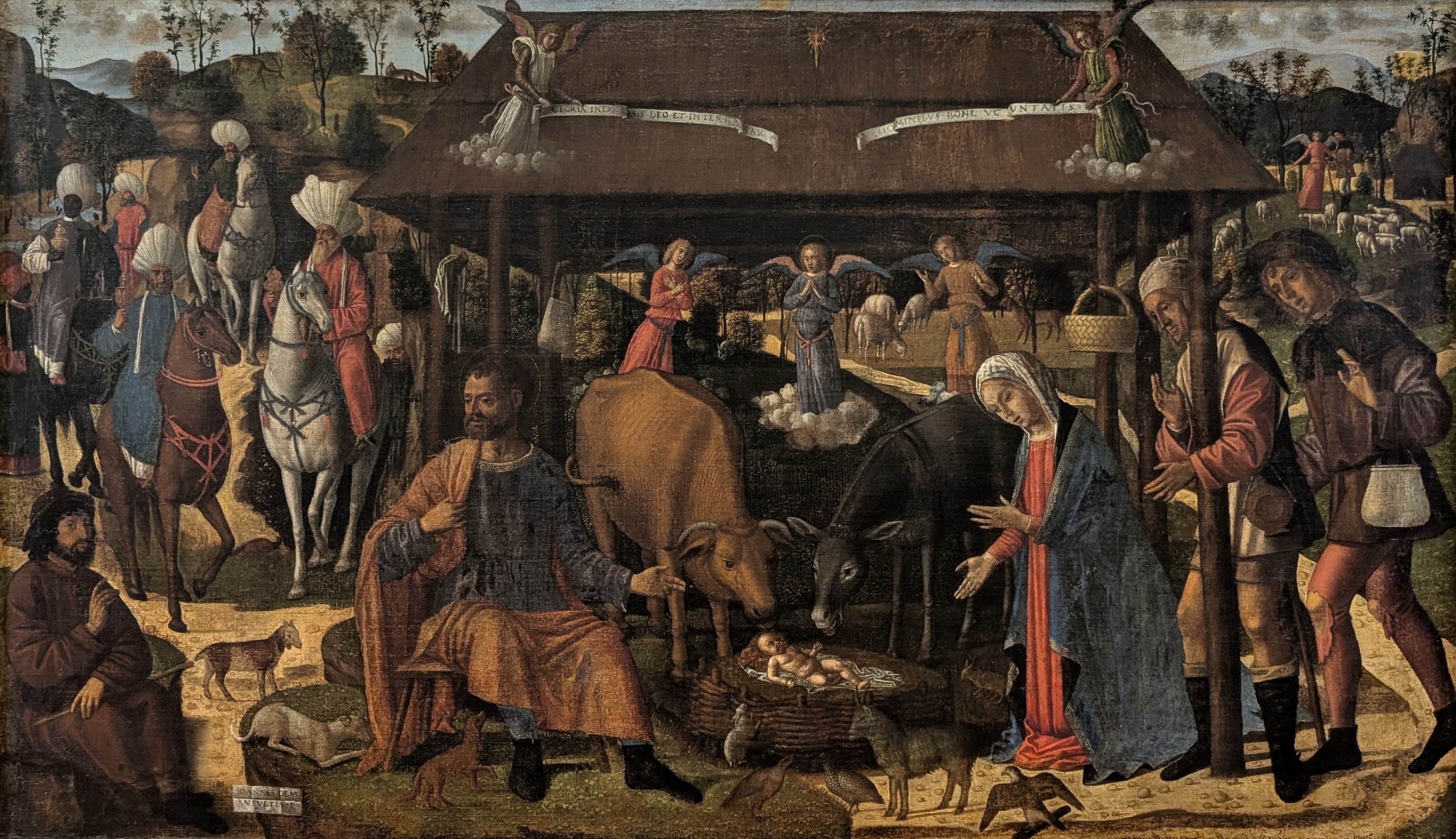 Adorazione dei magi by Giovanni di Niccolò Mansueti