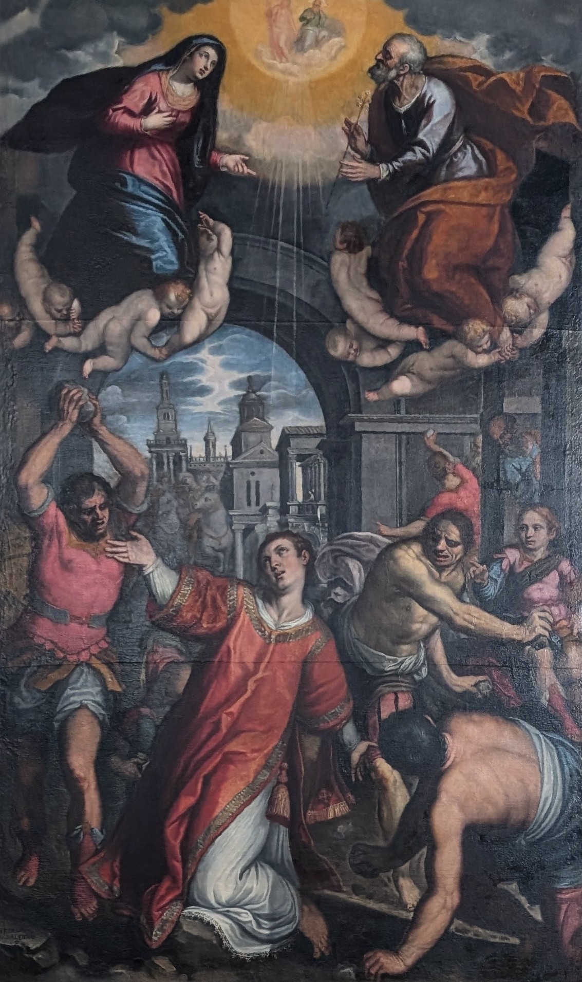 Martirio di San Stefano by Giovanni Andrea Bertanza