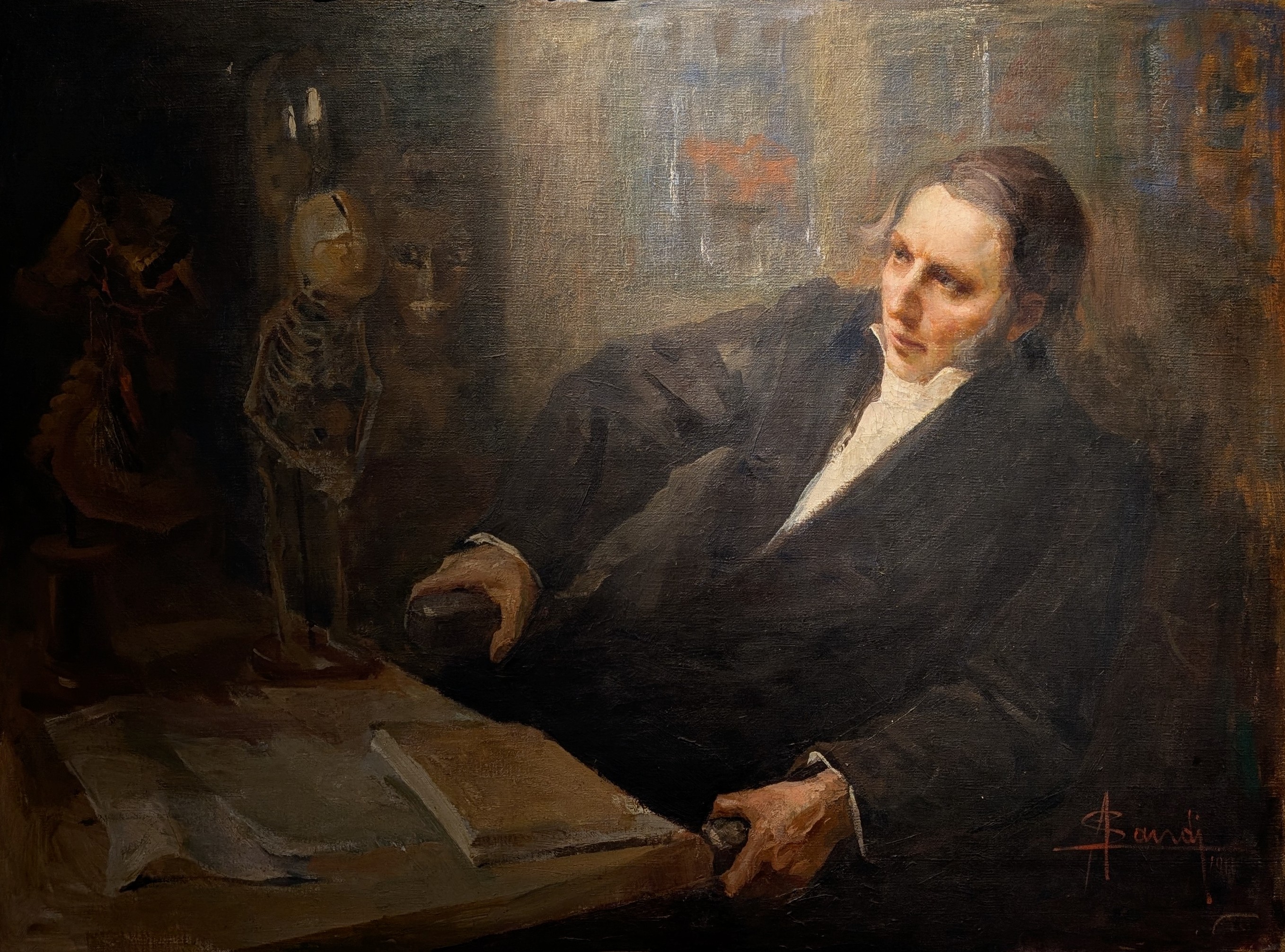 Ritratto di Anatomico by Angelo Landi