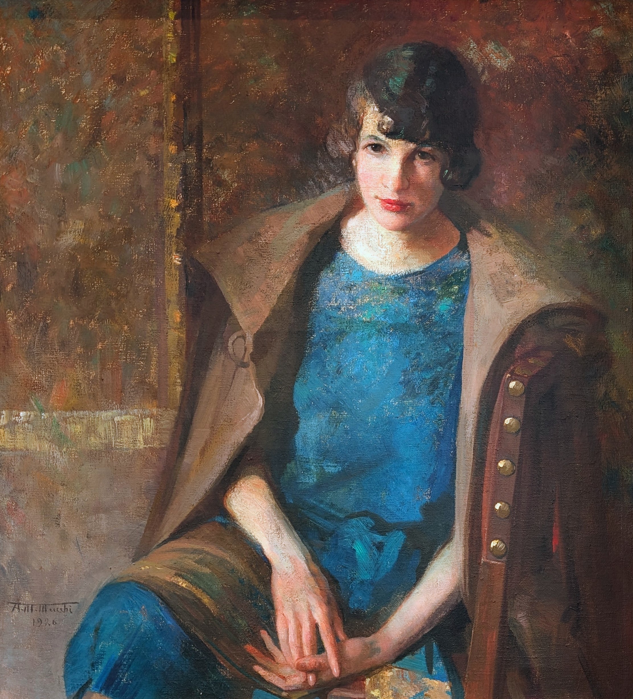 Ritratto della signorina D'Aguyar by Anton Maria Mucchi