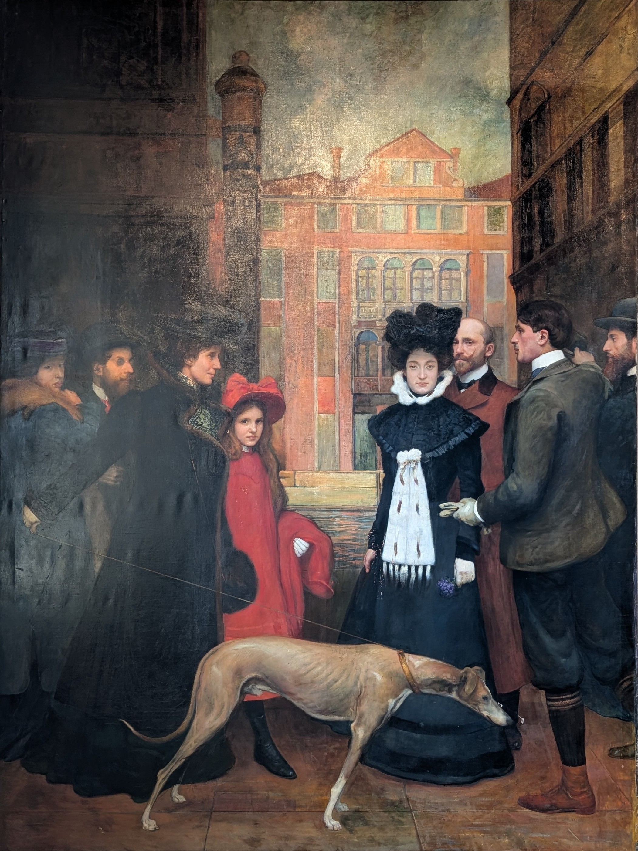 La passeggiata by Anton Maria Mucchi