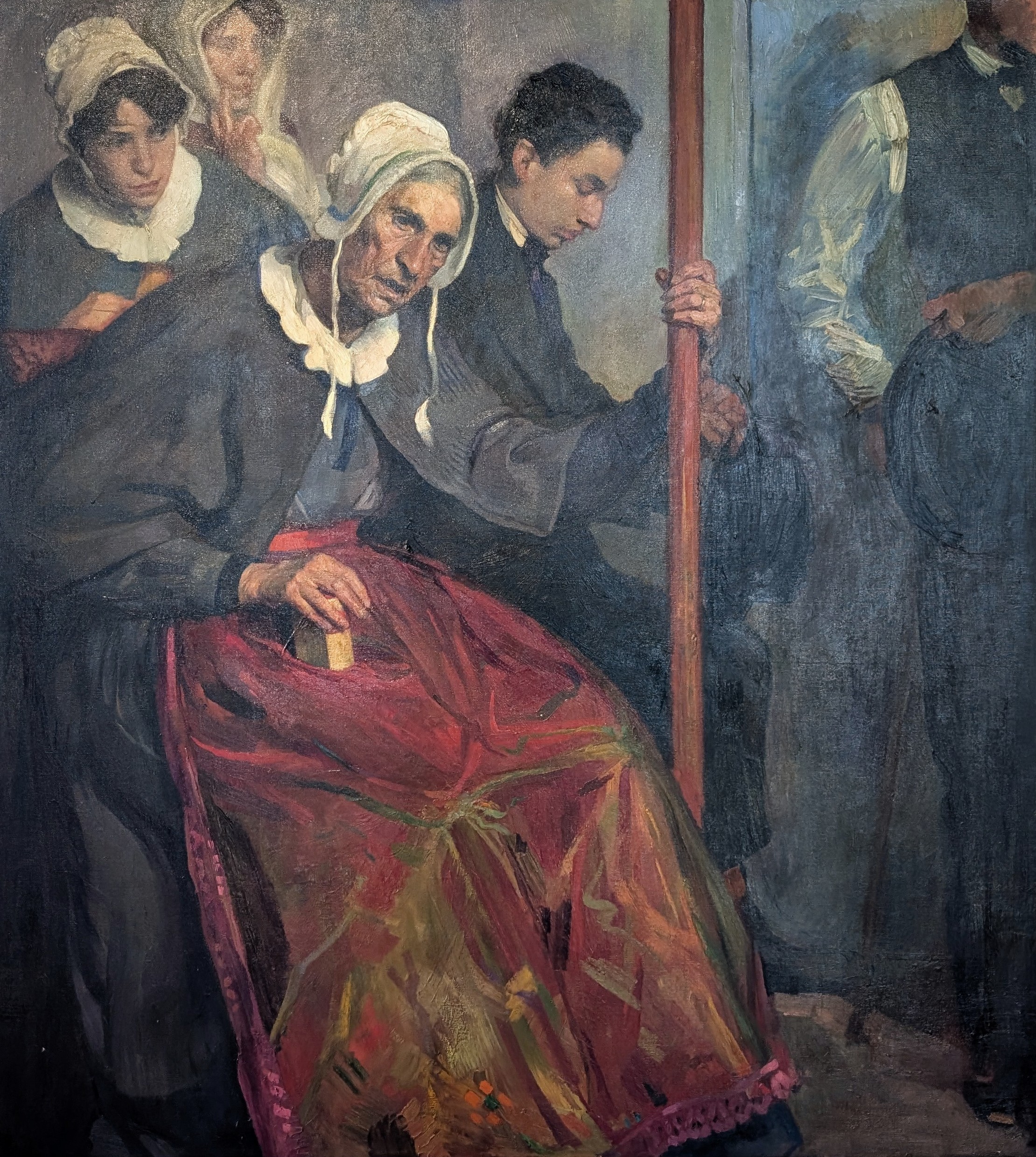 In attesa del funerale by Anton Maria Mucchi