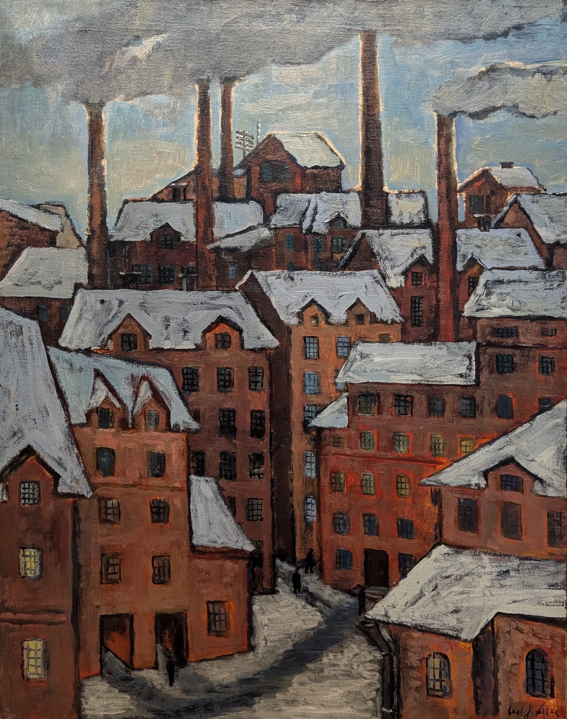 Den röda staden by Carl Josef Alexanderson