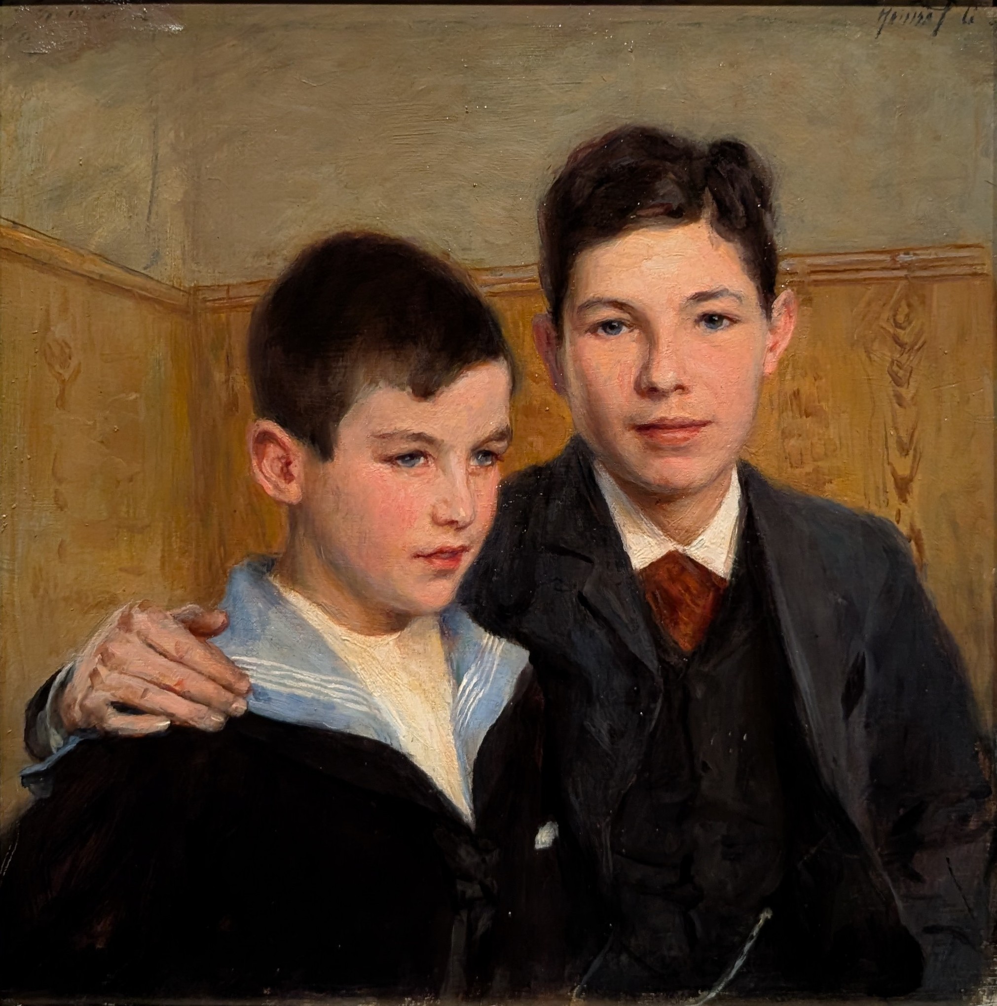 Charles och Harry Friedländer by Hanna Hirsch Pauli