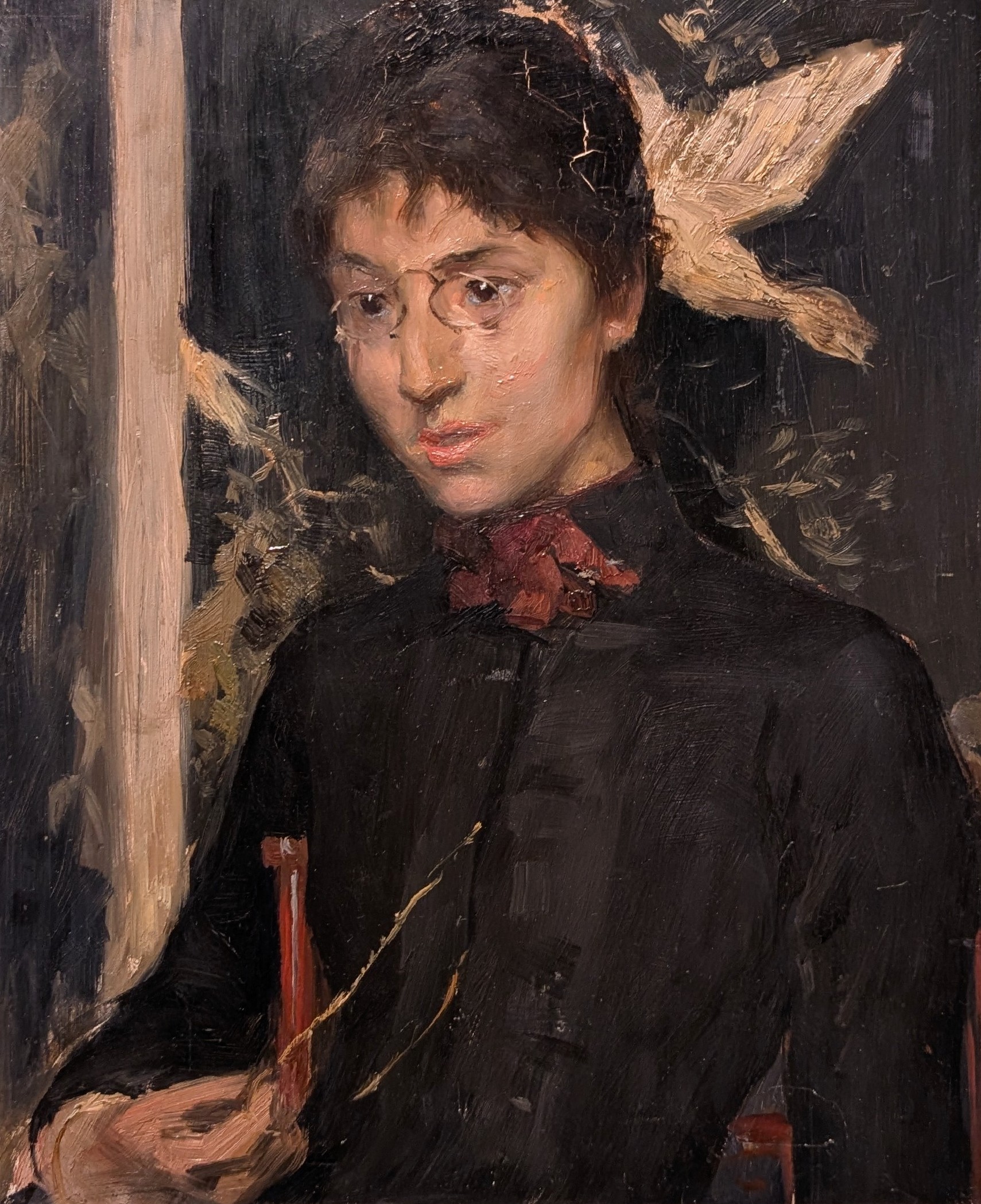 Hanna Hirsch, Fästemöporträttet by Georg Pauli