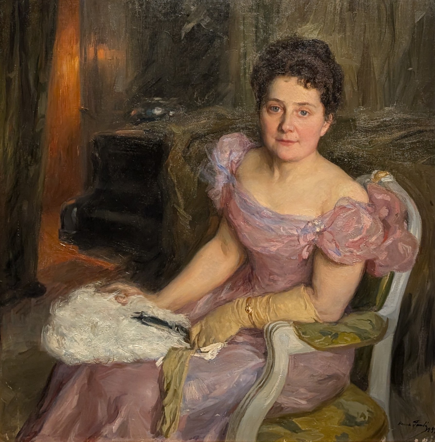 Damporträtt by Hanna Hirsch Pauli