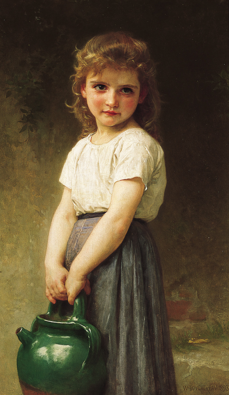 Allant à la fontaine, William-Adolphe Bouguereau