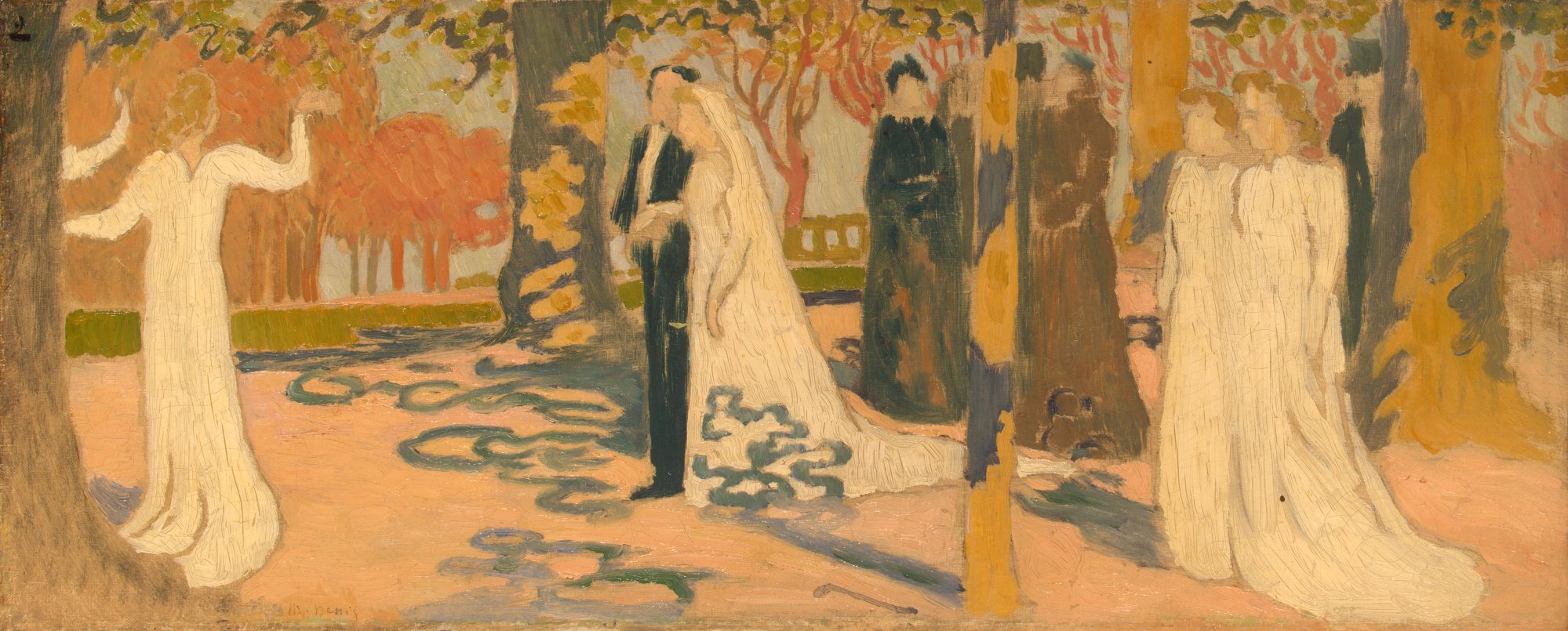 Wedding procession by Maurice Denis
