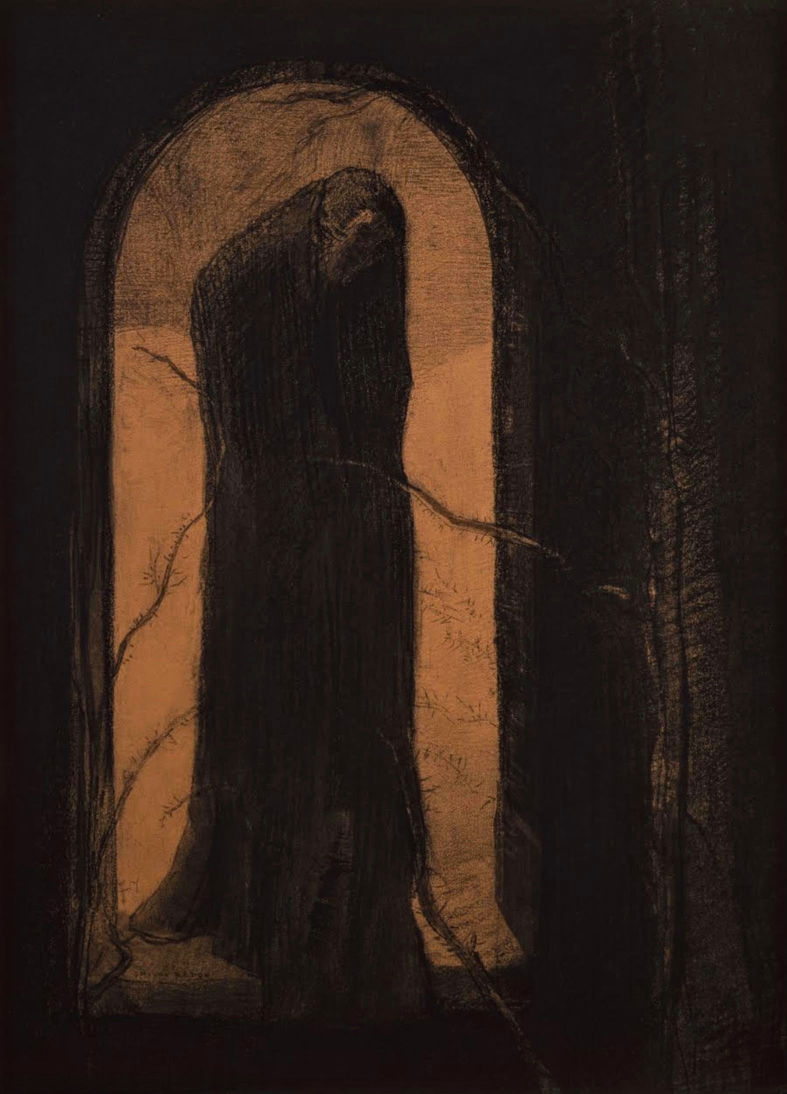 La douleur, Odilon Redon