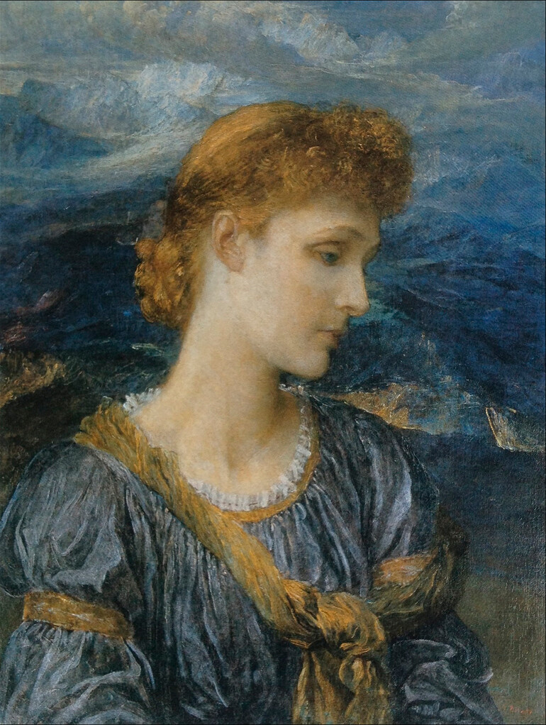 Violet Lindsay by George Frederic Watts