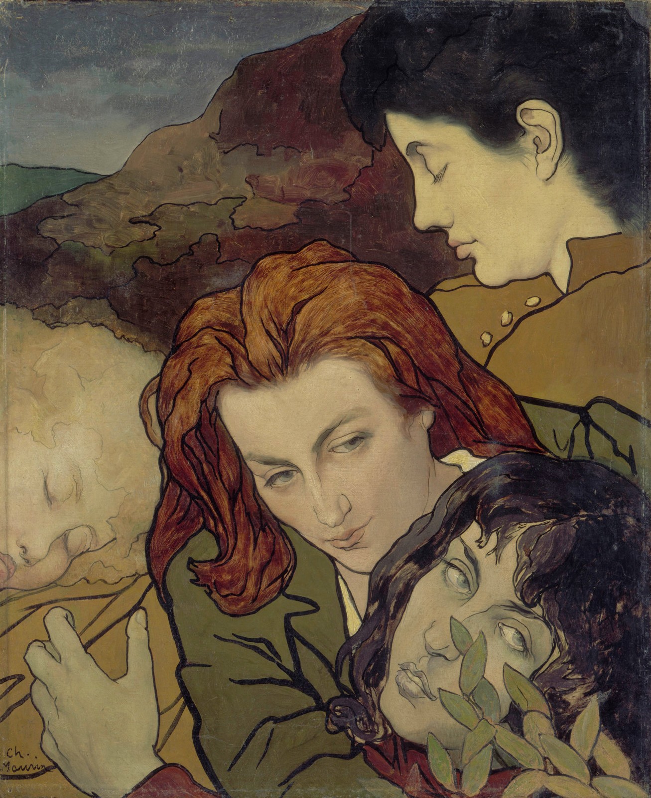 Composition by Charles Maurin