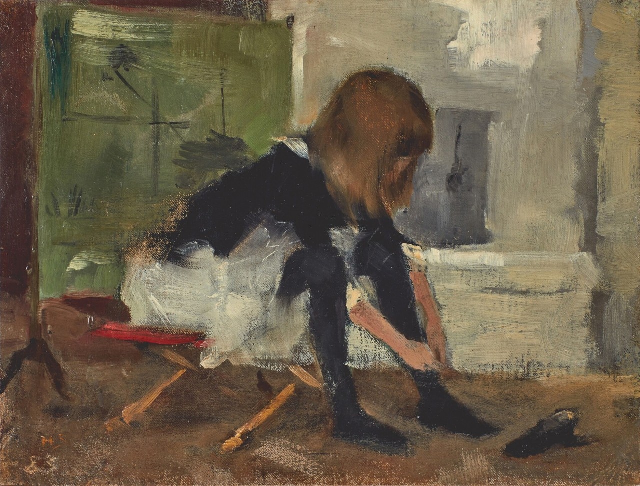 Dancing Shoes, Helene Schjerfbeck