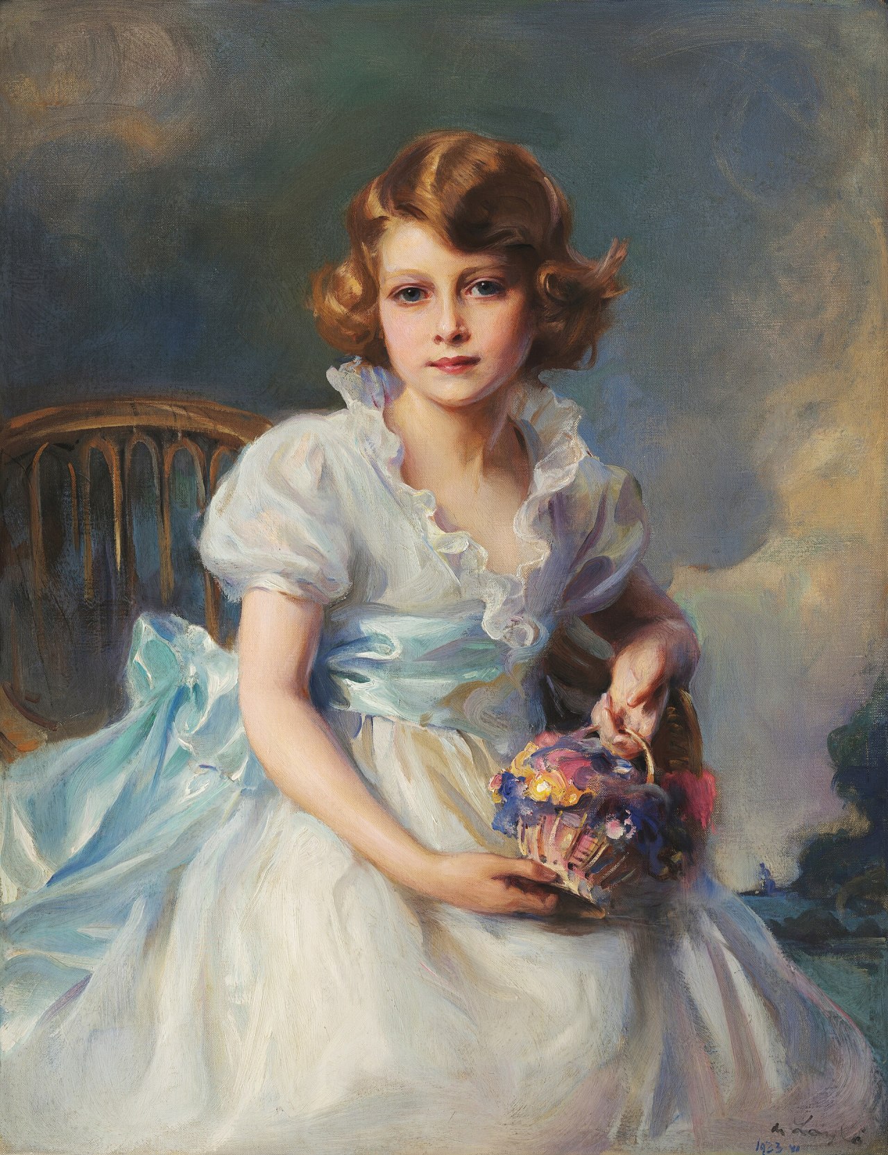 Princess Elizabeth of York at Seven Years Old by Philip Alexius de Laszlo