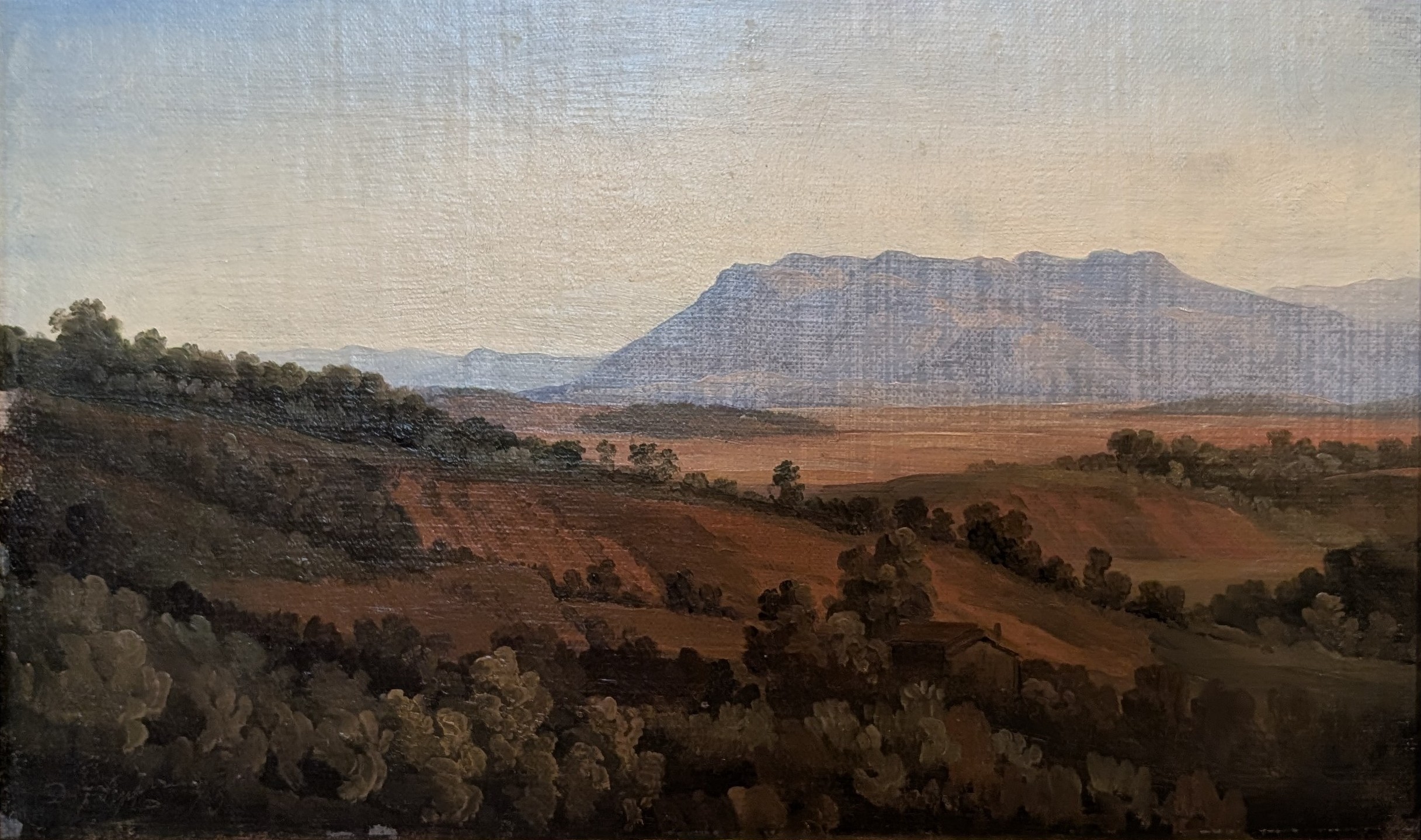 Landskap från trakten av Rom by Gustaf Wilhelm Palm