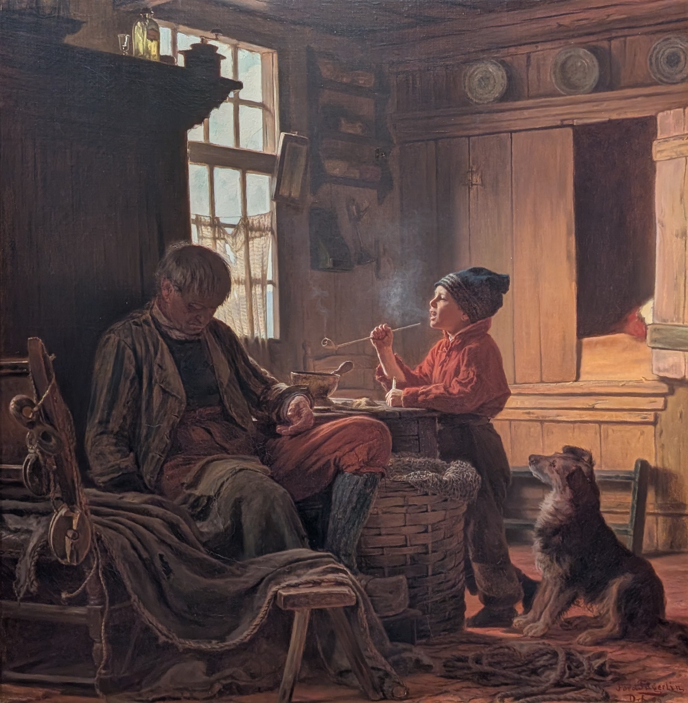 Farfars Pipa by Ferdinand Fagerlin