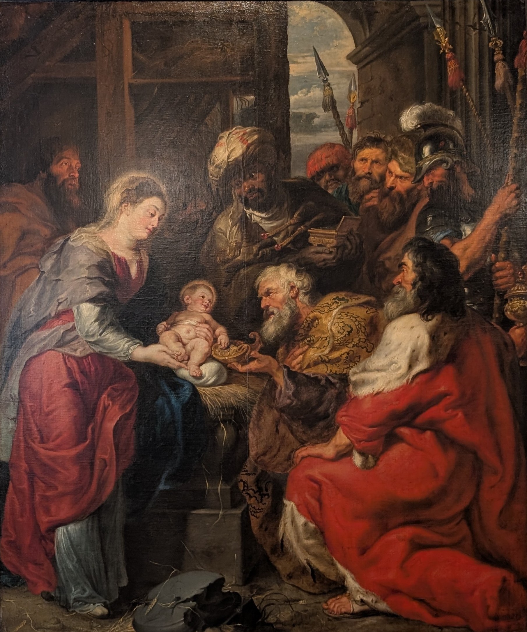 The Adoration of the Magi by Peter Paul Rubens